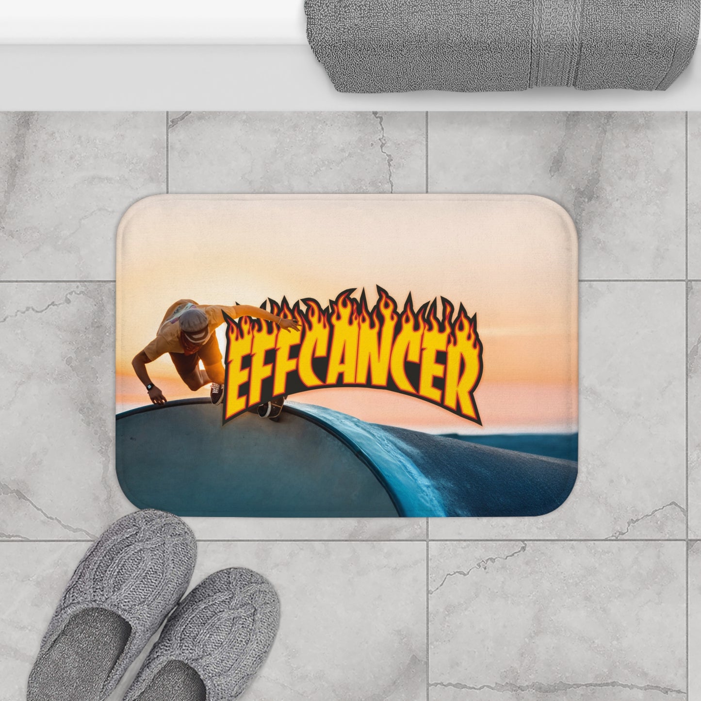 Thrashed Bath Mat