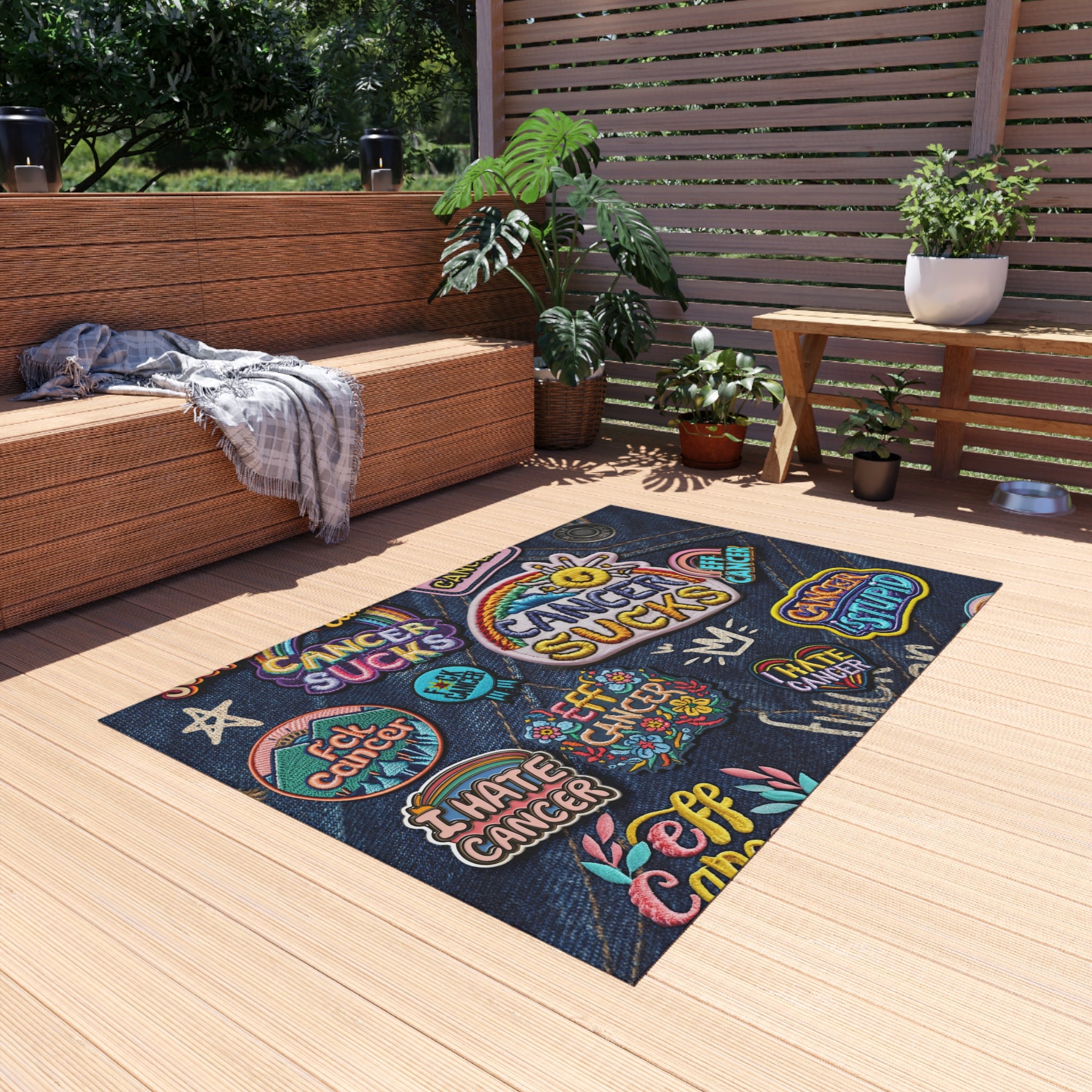 Patchy Outdoor Rug