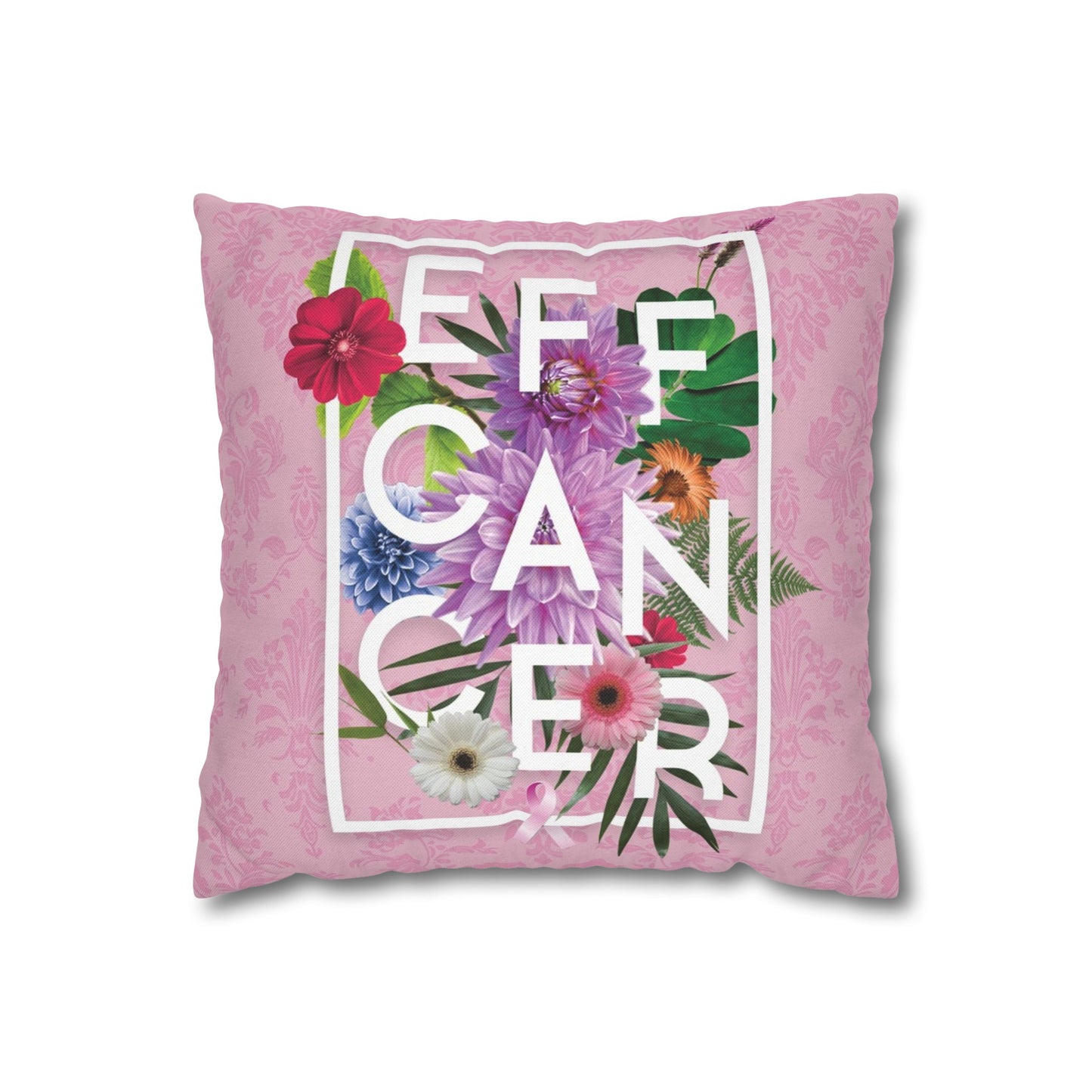 Foral Eff Pillow Cover
