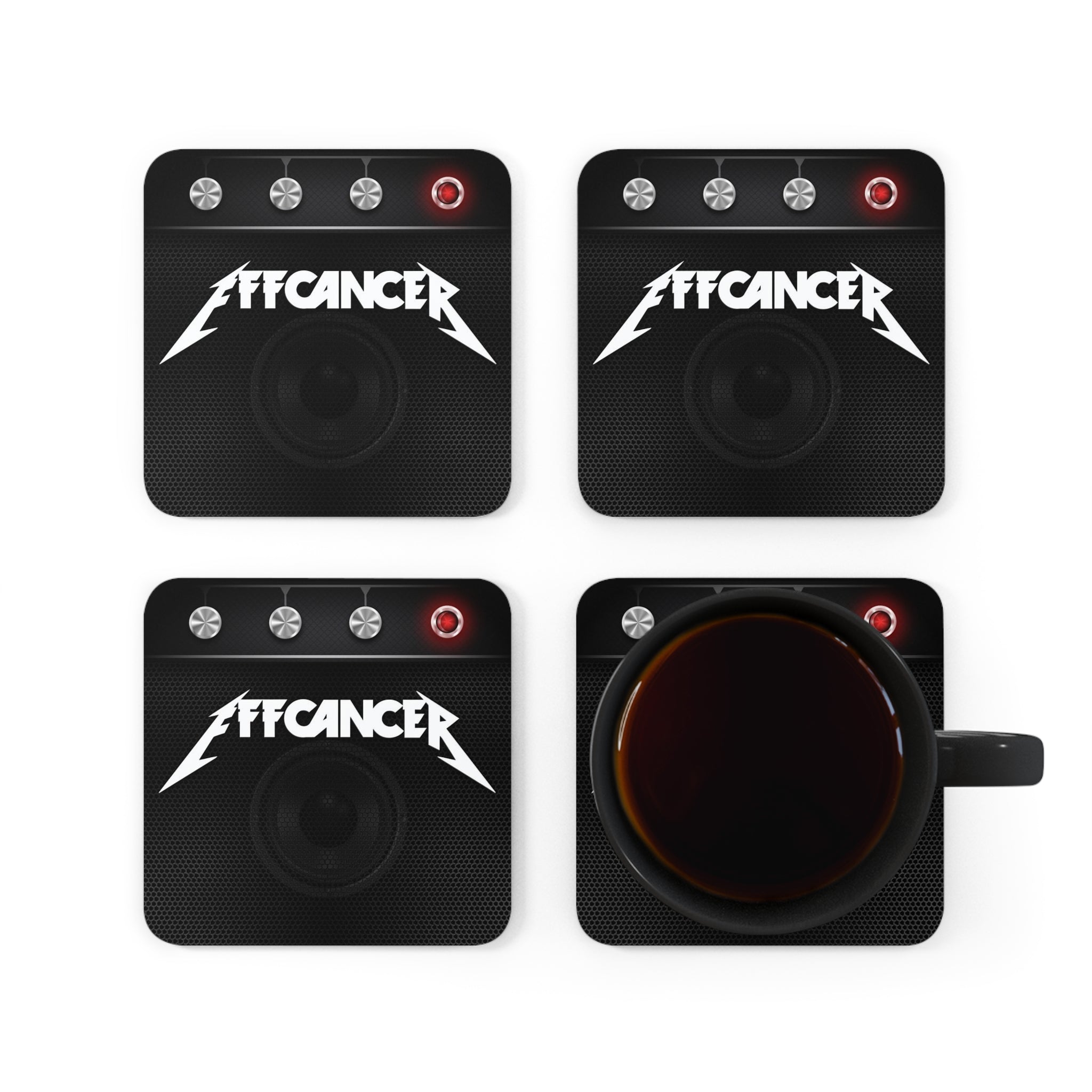 Metal Coaster Set