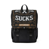 Vintage Front Flap Backpack