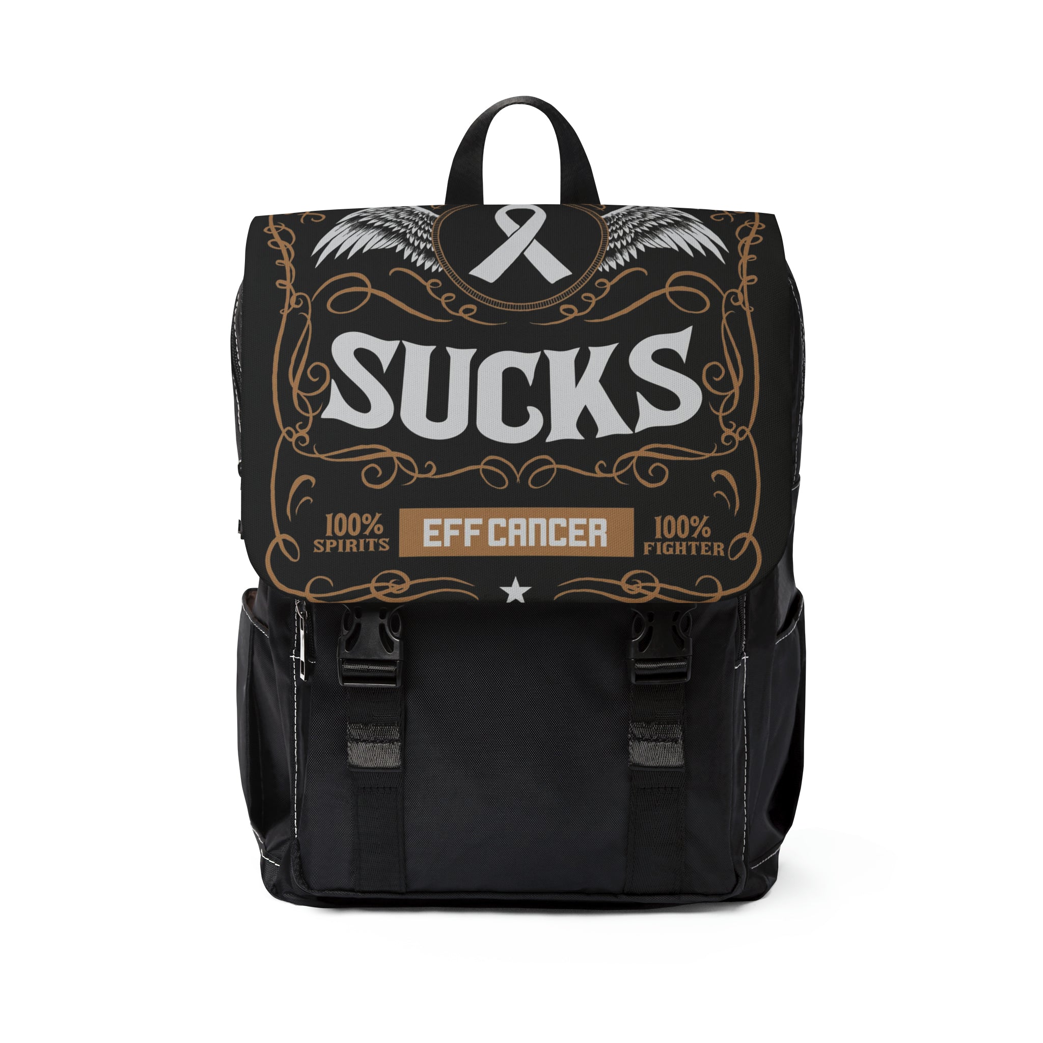 Vintage Front Flap Backpack
