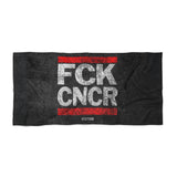 FCK CNCR Beach Towel