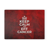 Keep Calm Glass Cutting Board