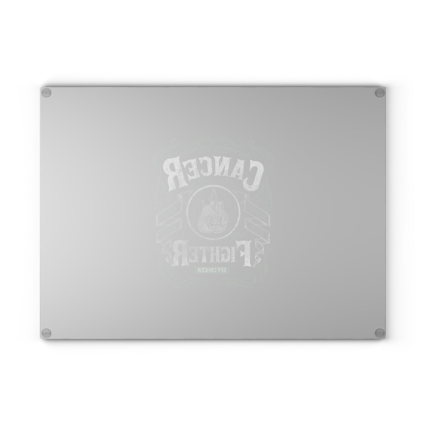 Vintage Fighter Glass Cutting Board