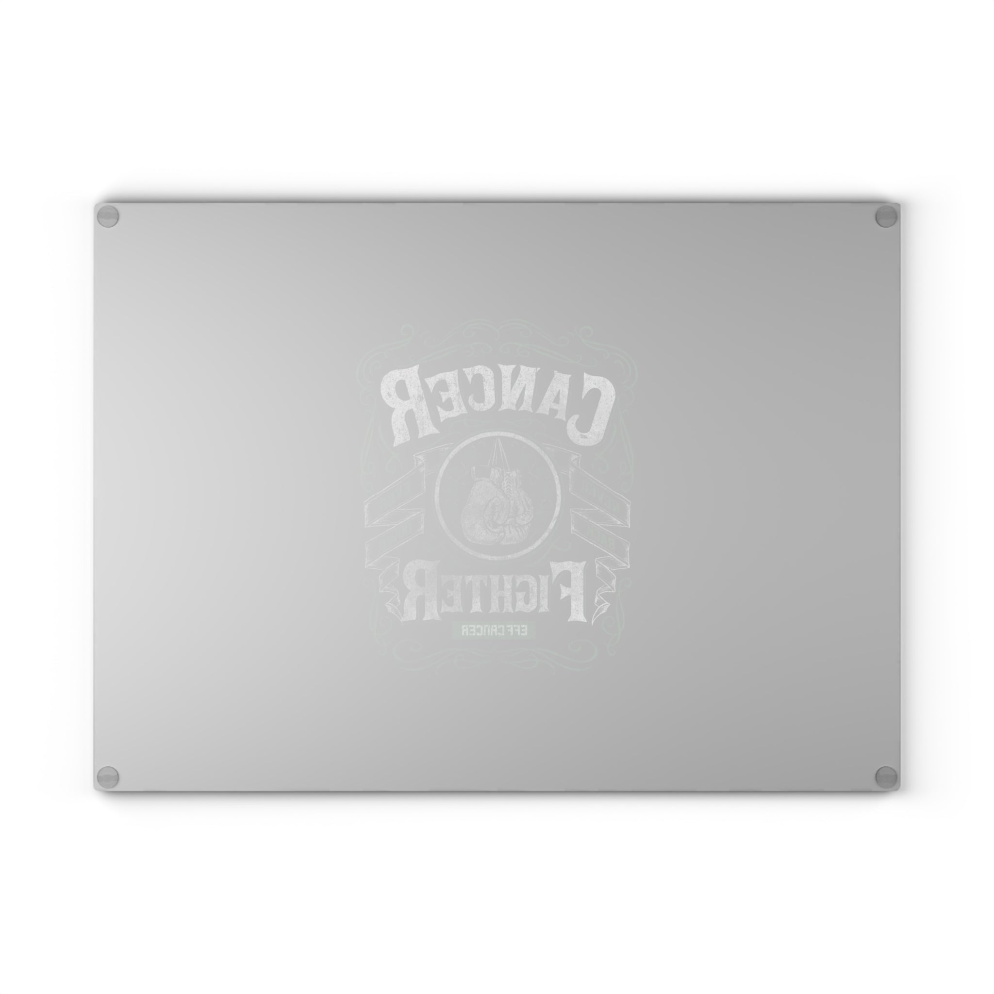 Vintage Fighter Glass Cutting Board
