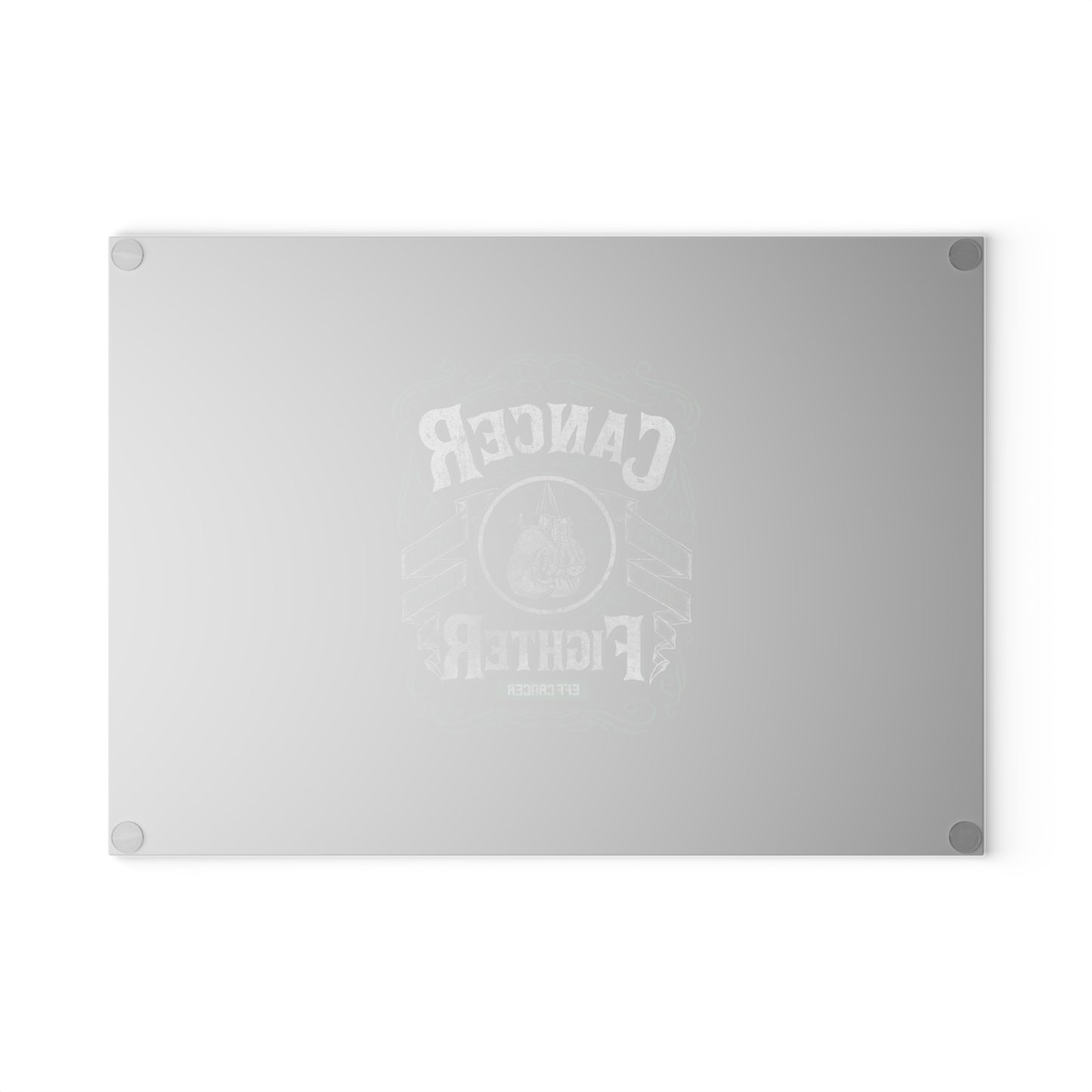 Vintage Fighter Glass Cutting Board