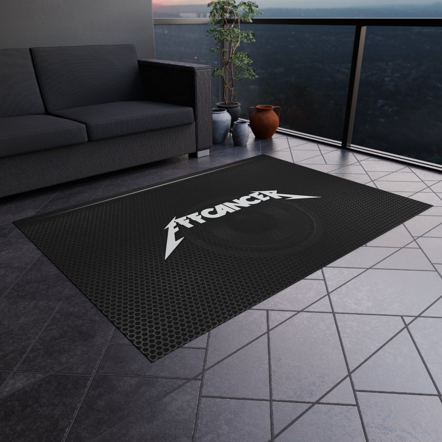 Metal Outdoor Rug