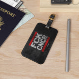 FCK CNCR Luggage Tag
