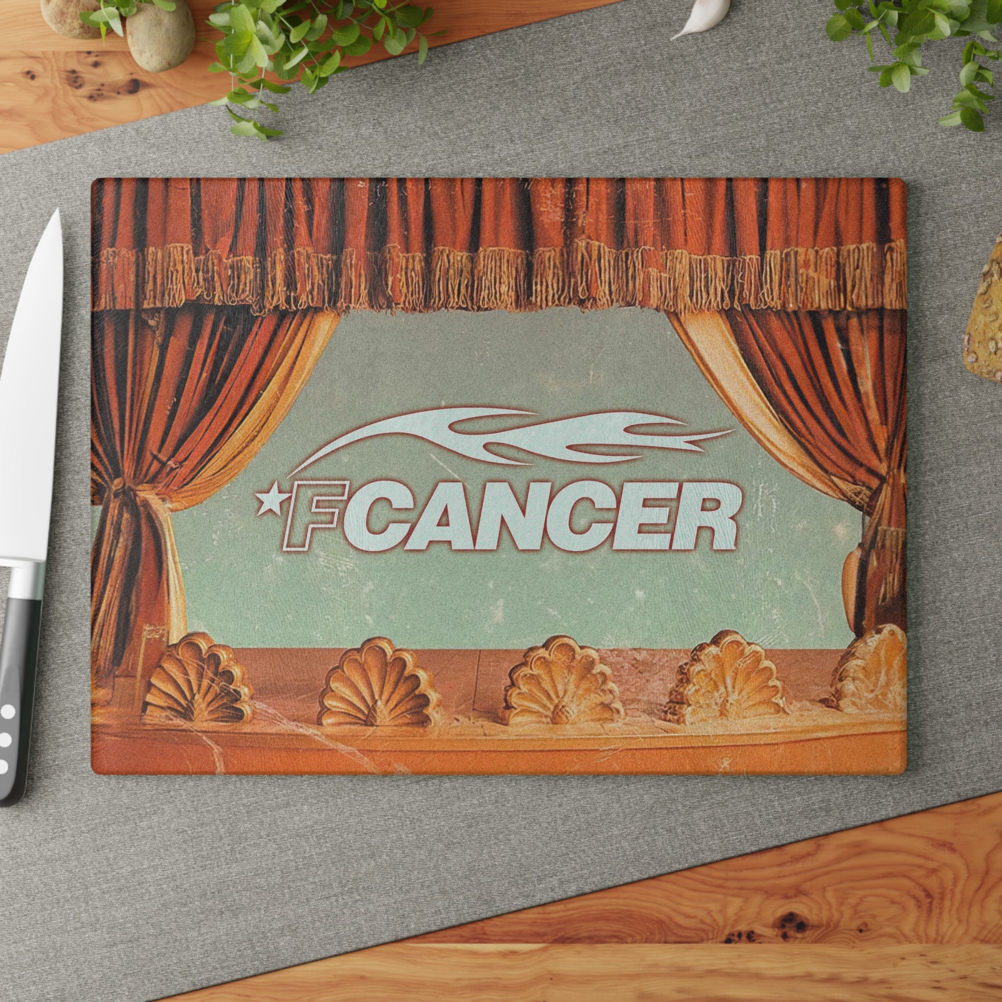Synced Glass Cutting Board