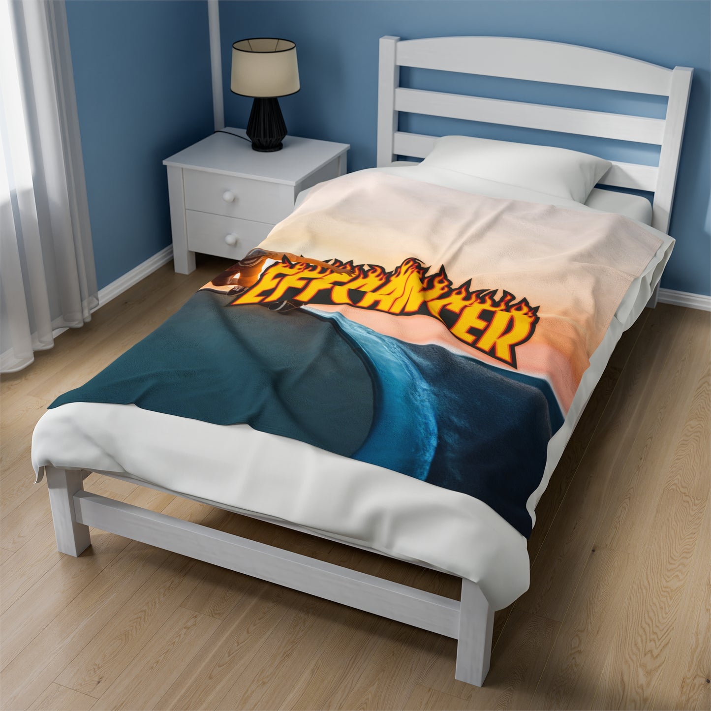 Thrashed Plush Blanket