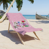 Floral Eff Beach Towel