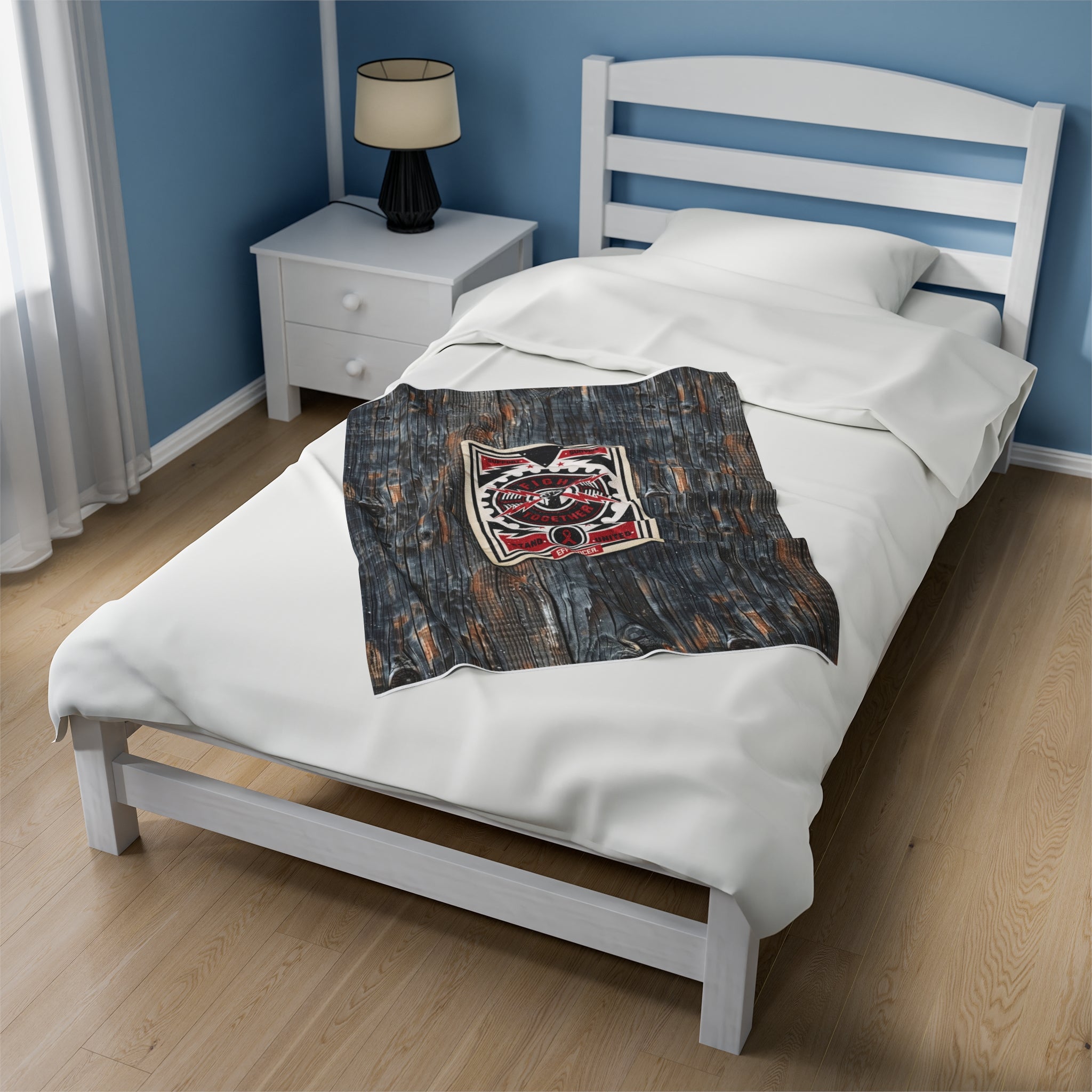 Fight Together Street Plush Blanket