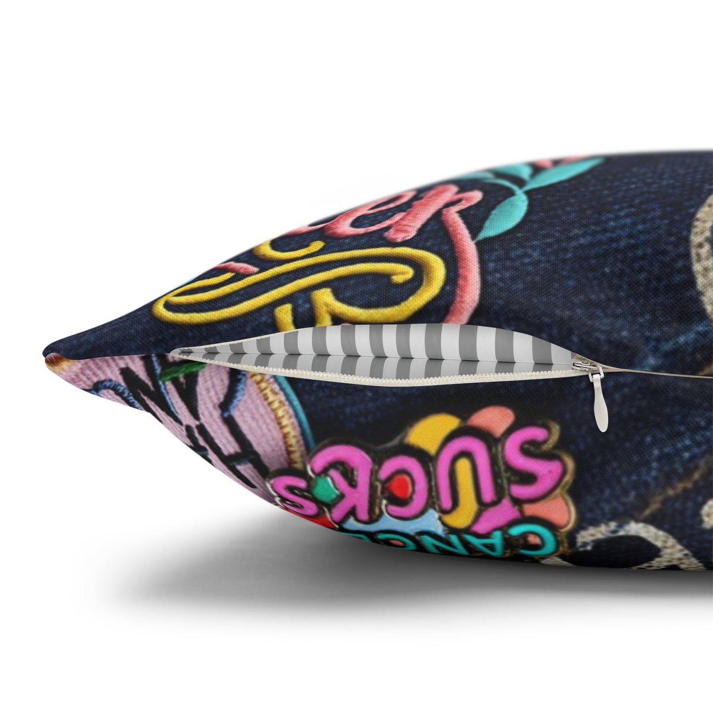 Patchy Pillow Cover