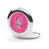 Floral Survival Travel Mirror