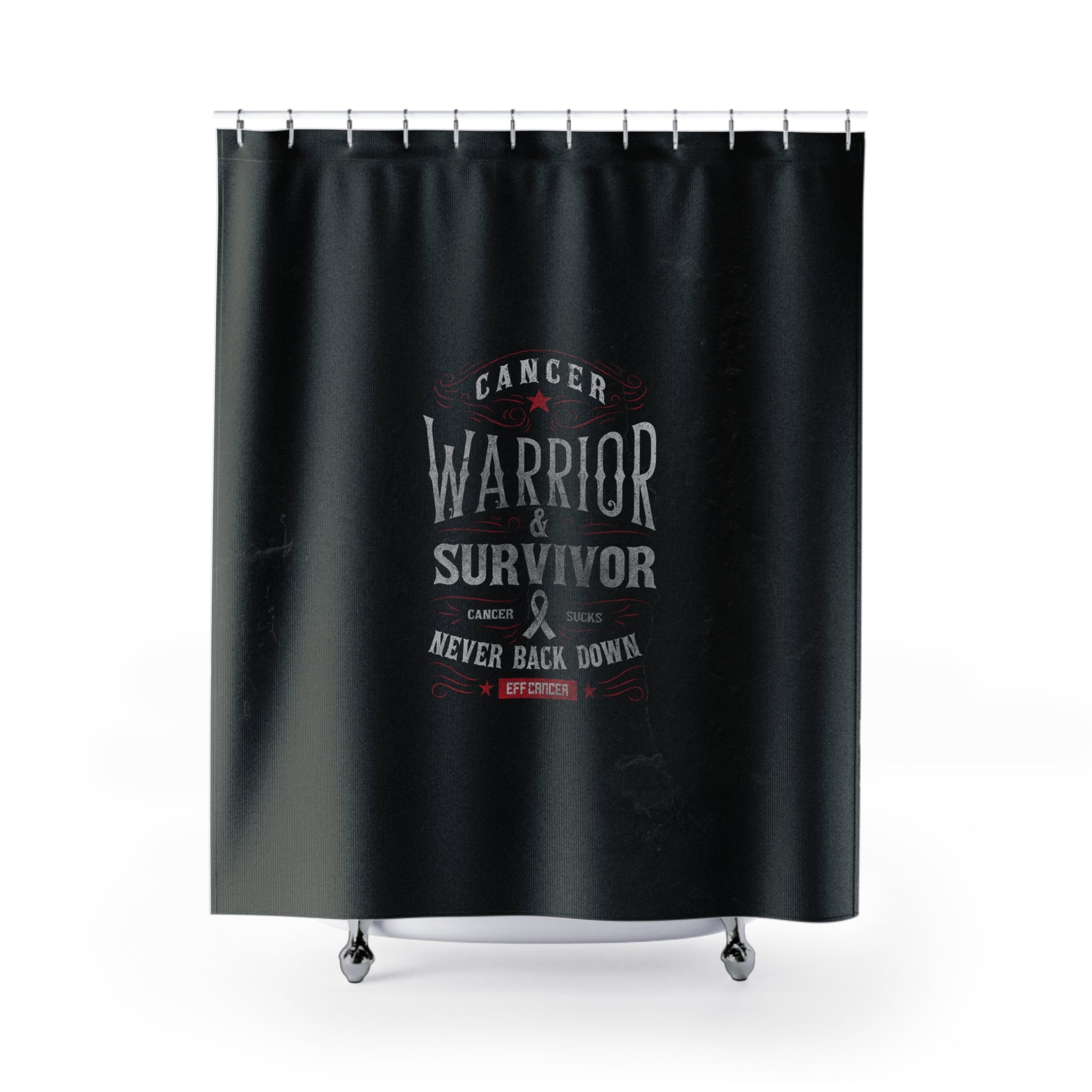 Vintage Warrior Shower Curtain