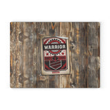 Warrior Street Glass Cutting Board