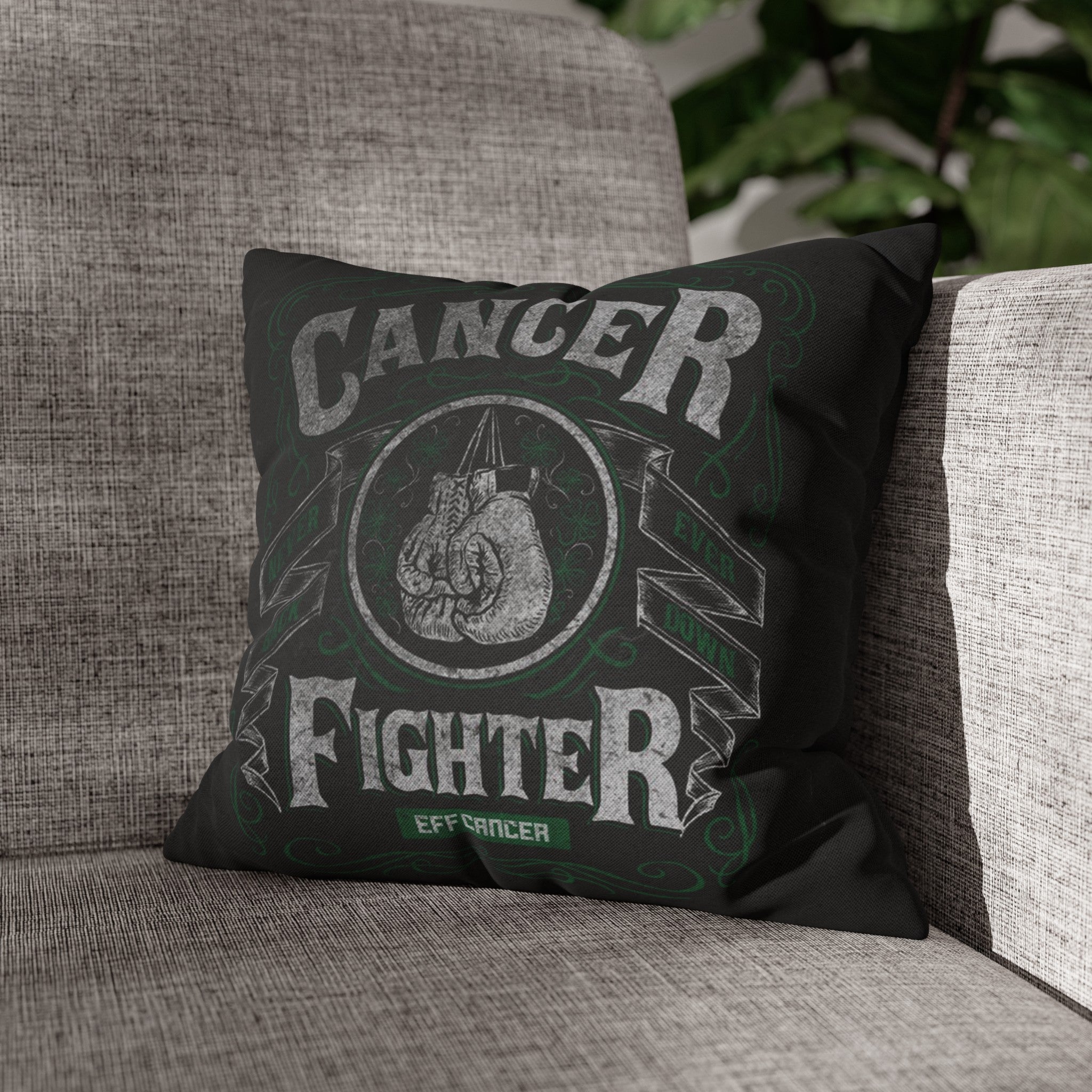 Vintage Fighter Pillow Cover