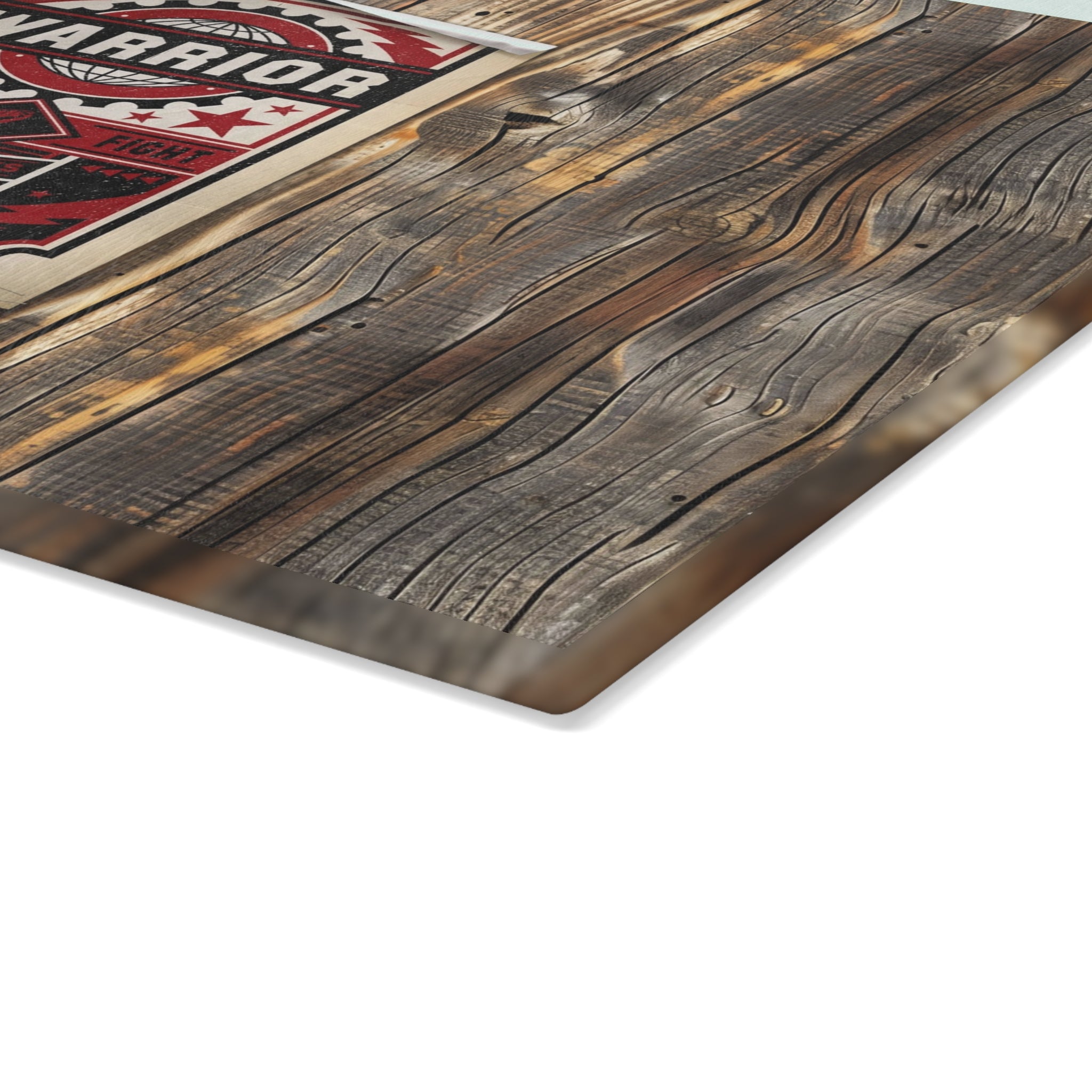Warrior Street Glass Cutting Board