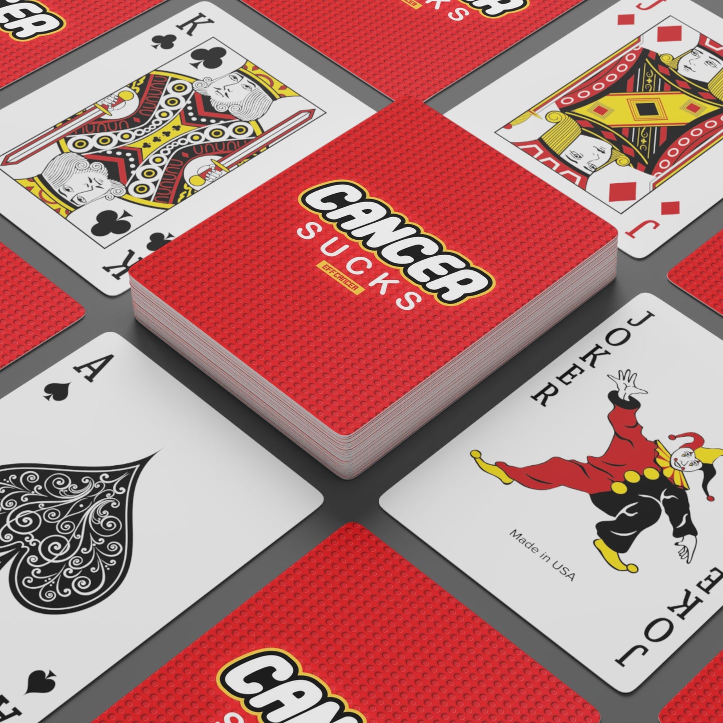Blocks Playing Cards