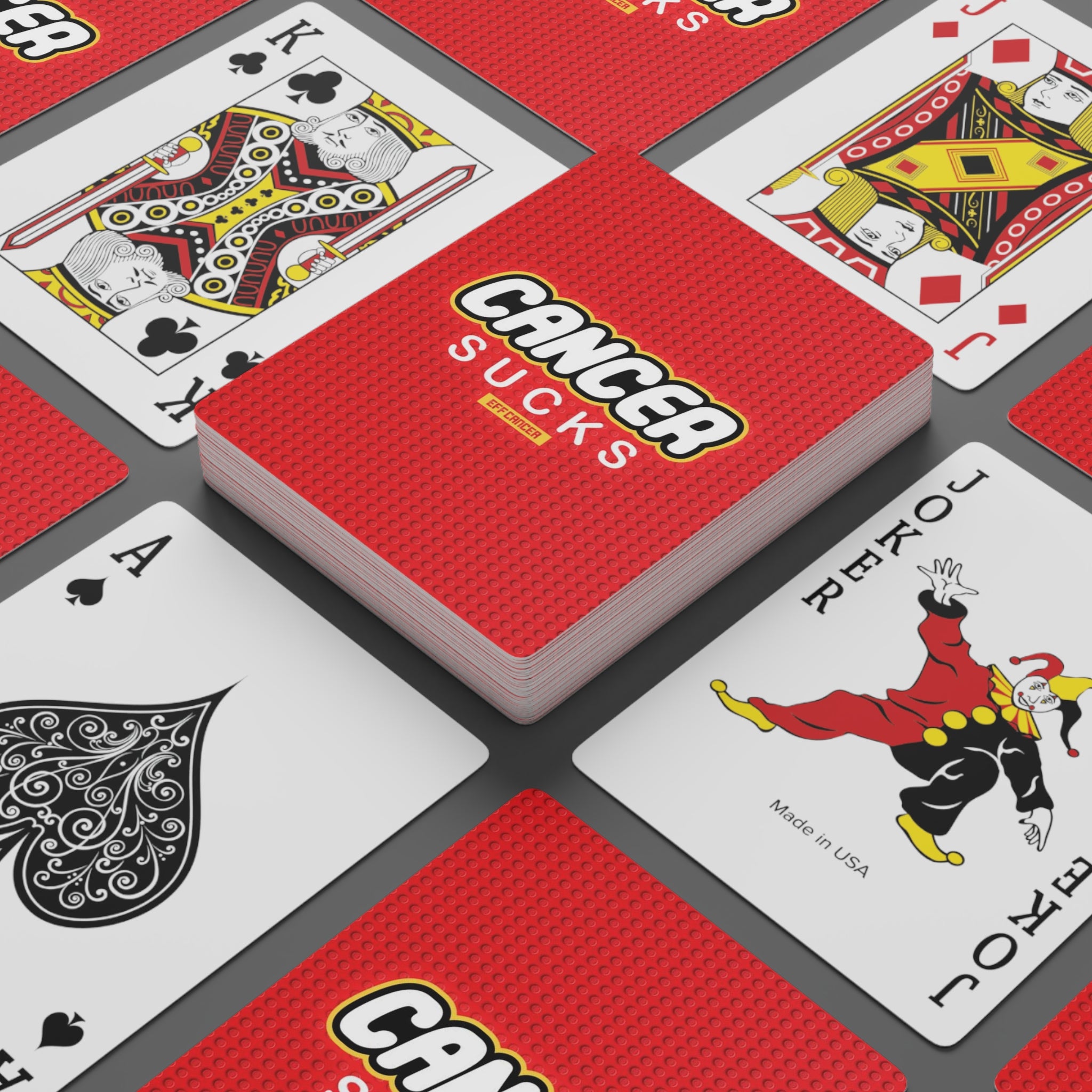 Blocks Playing Cards