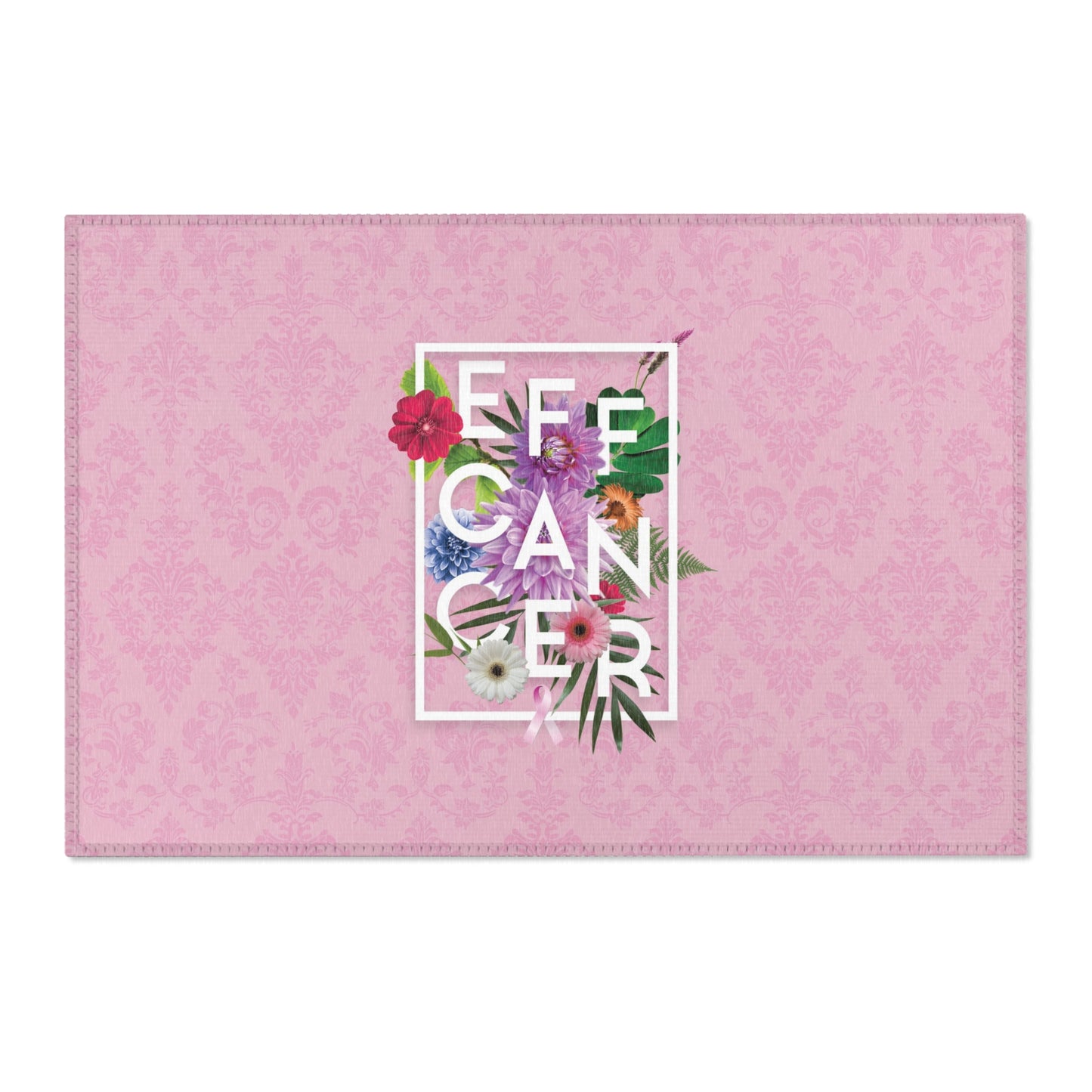 Floral Eff Area Rug