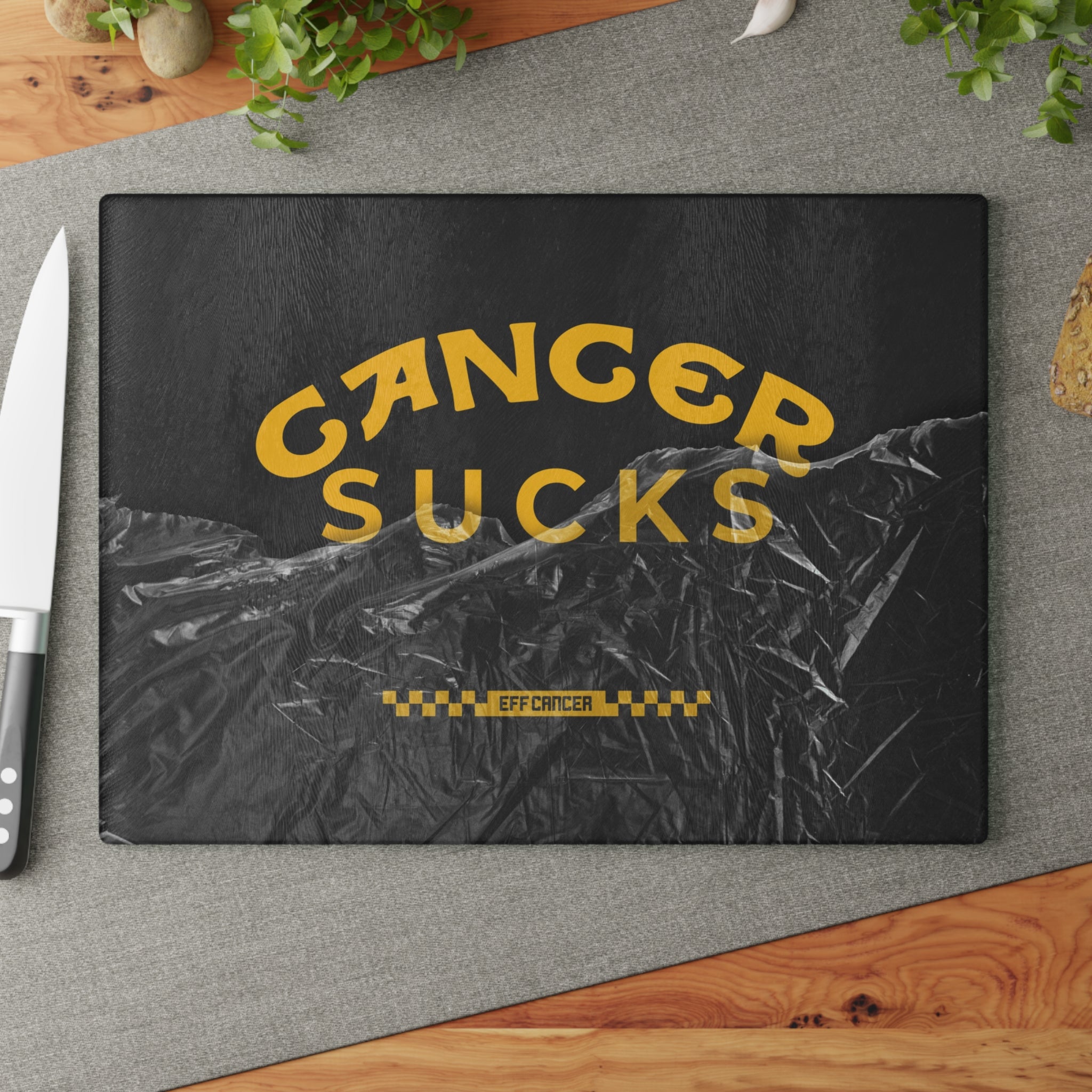 Coolish Glass Cutting Board