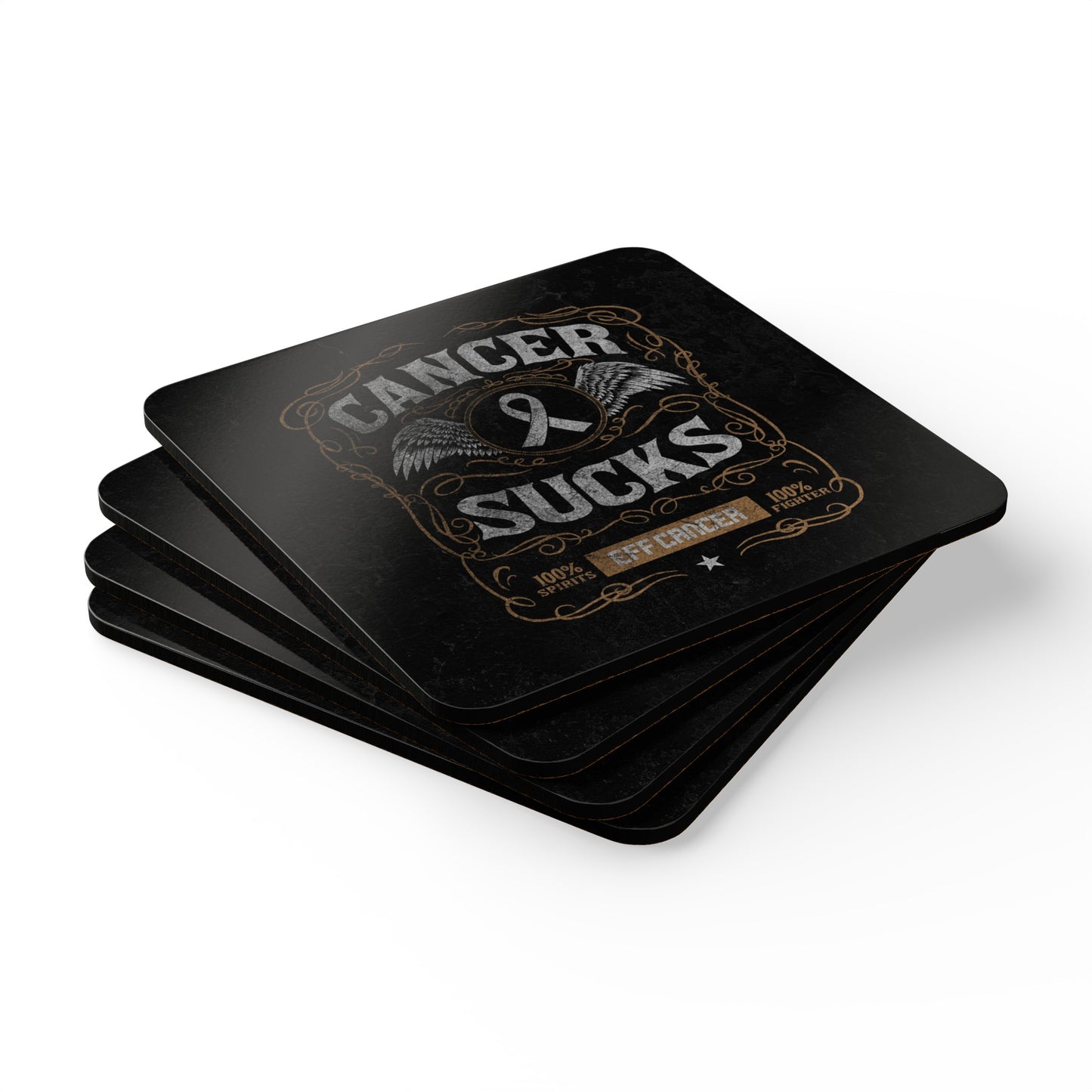 Vintage Sucks Coaster Set
