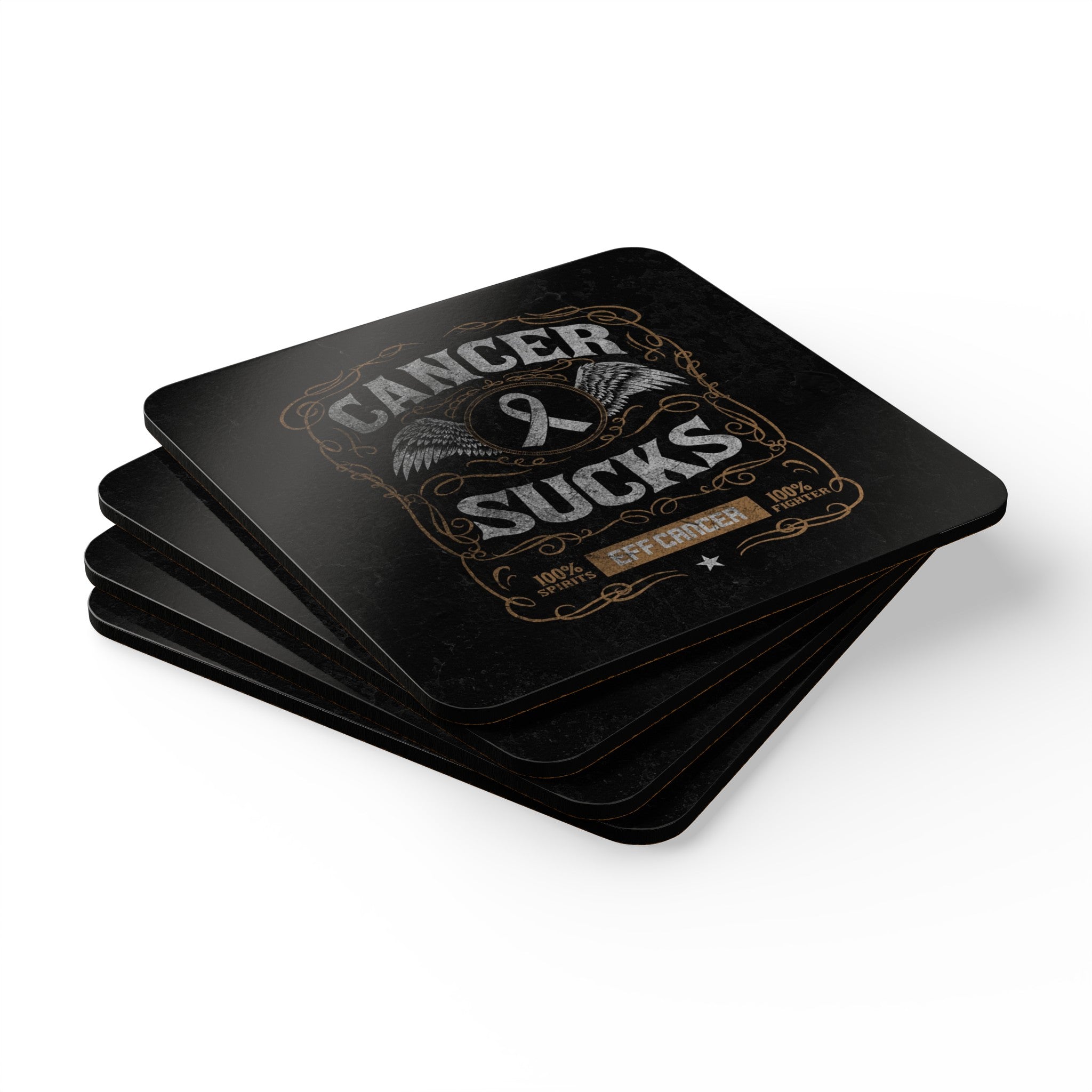 Vintage Sucks Coaster Set