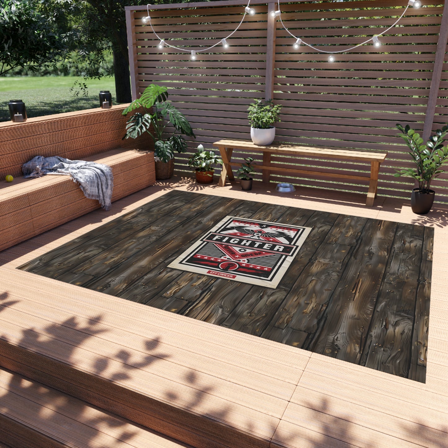 Fighter Street Outdoor Rug