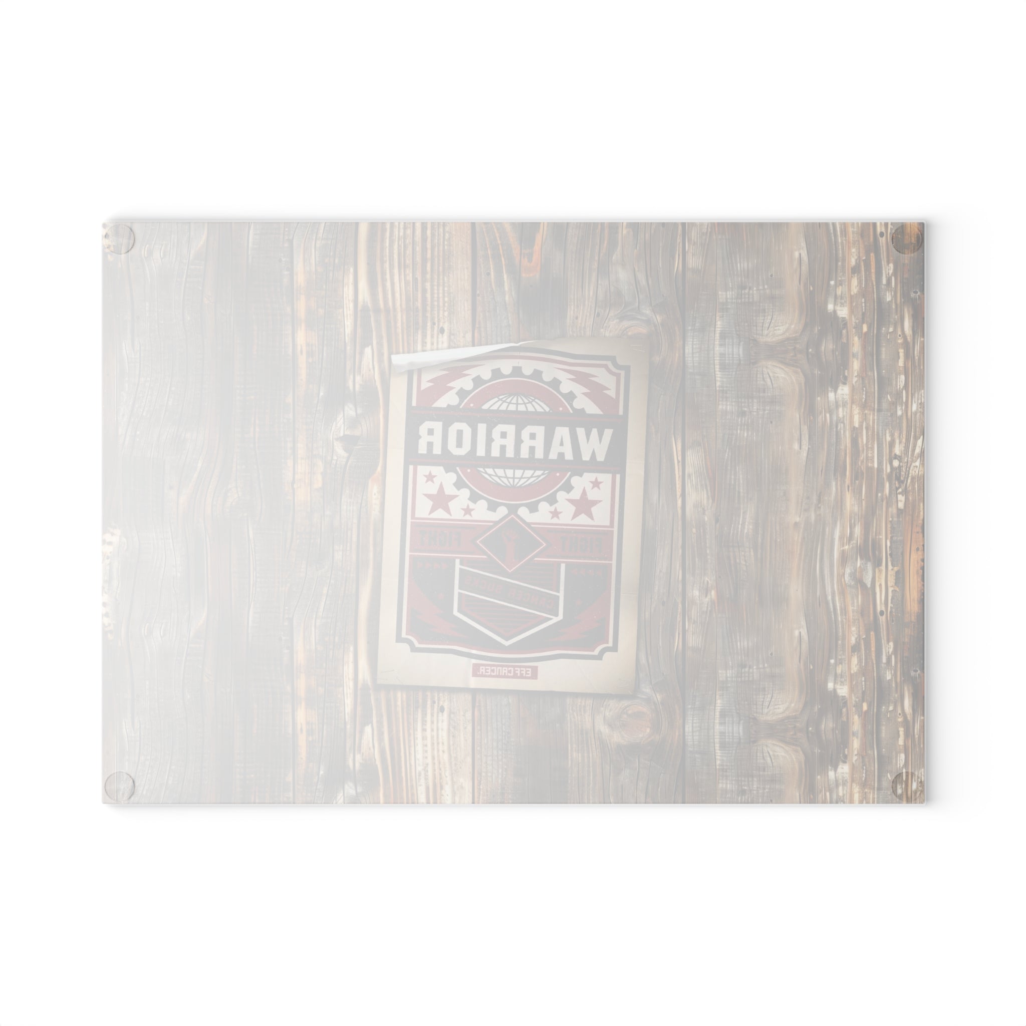 Warrior Street Glass Cutting Board