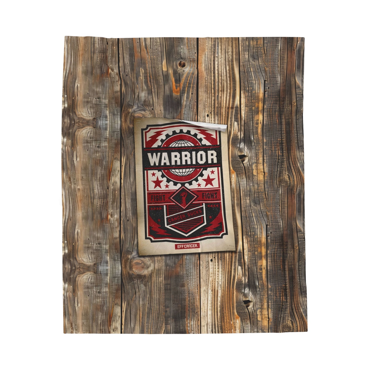 Warrior Street Plush Blanket