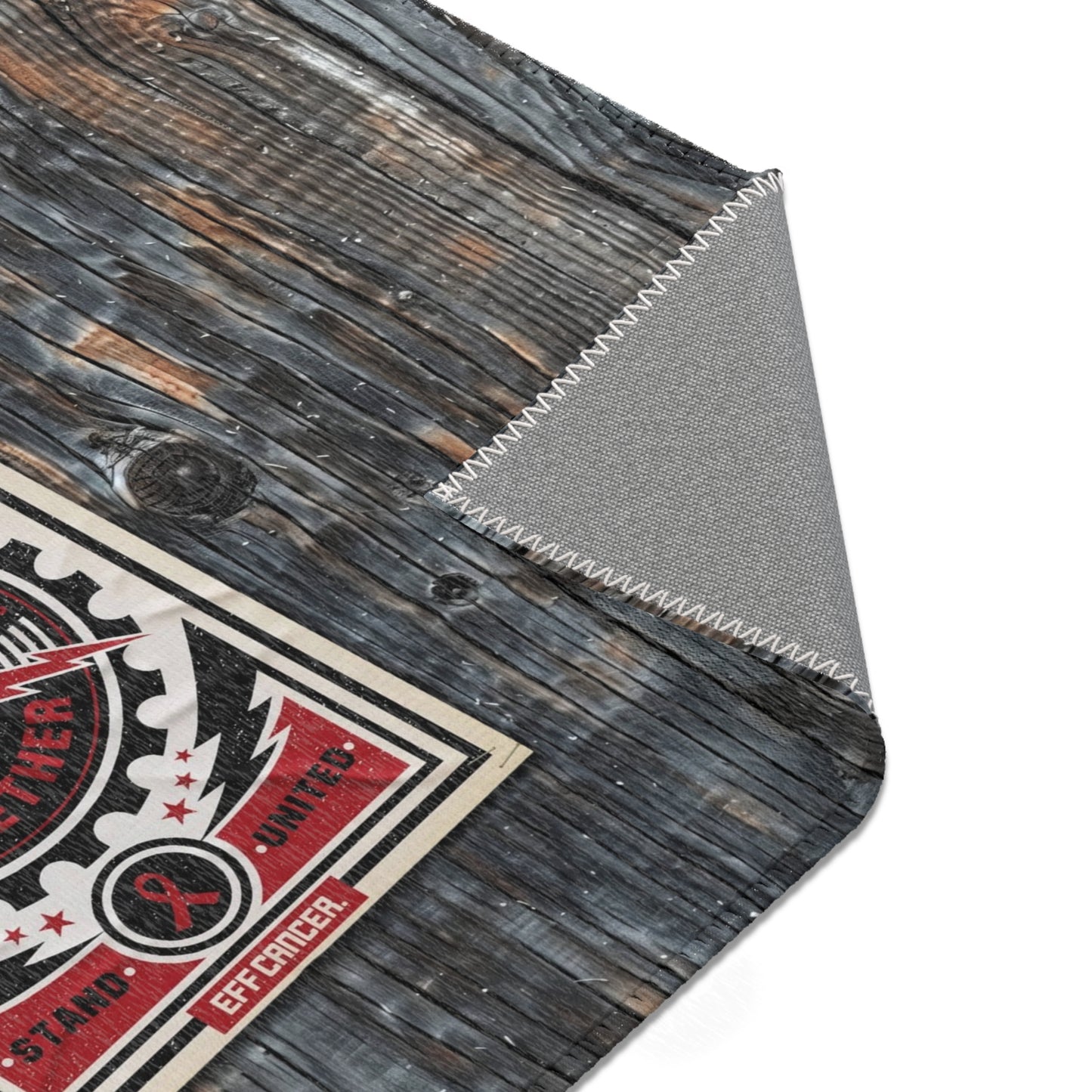 Fight Together Street Area Rug