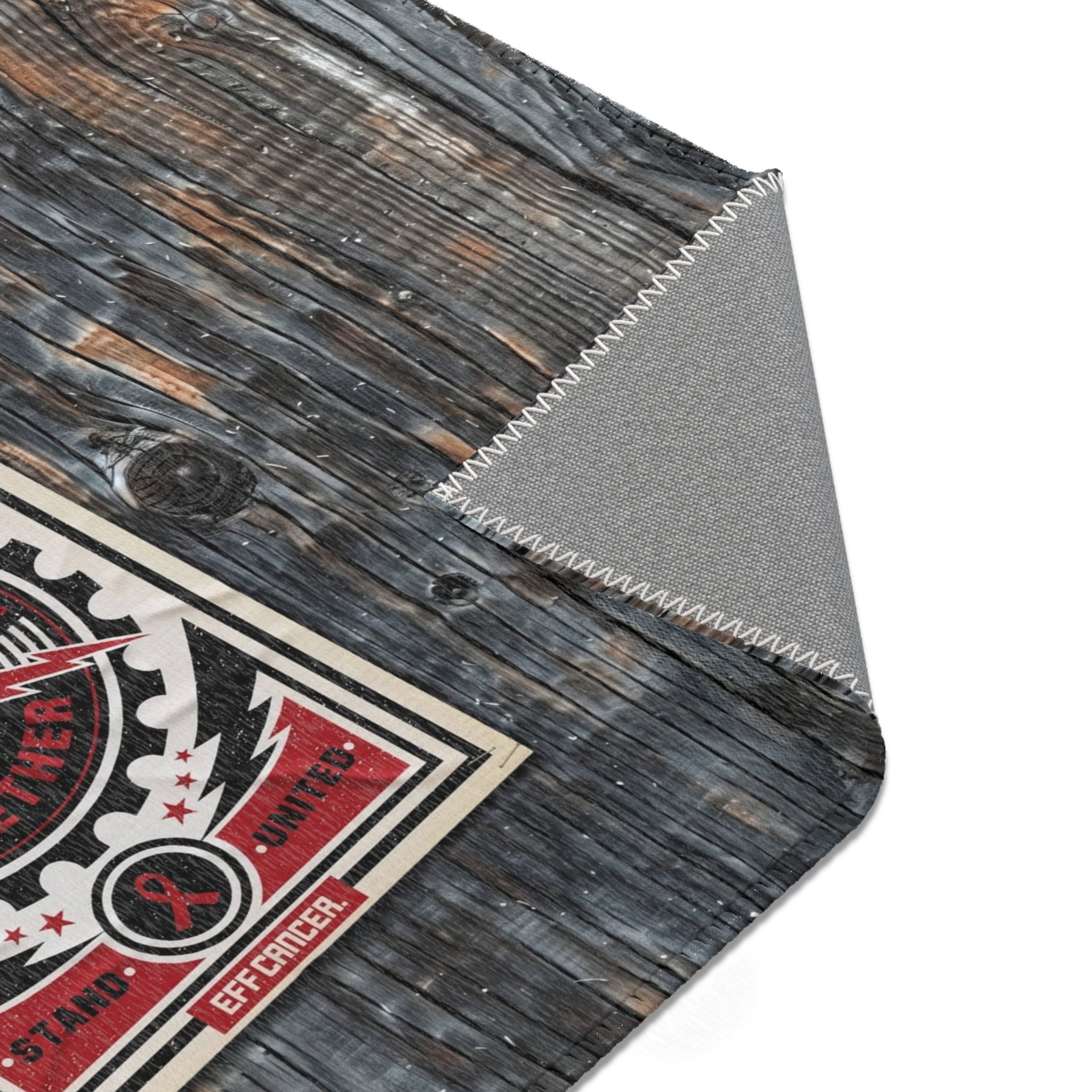 Fight Together Street Area Rug