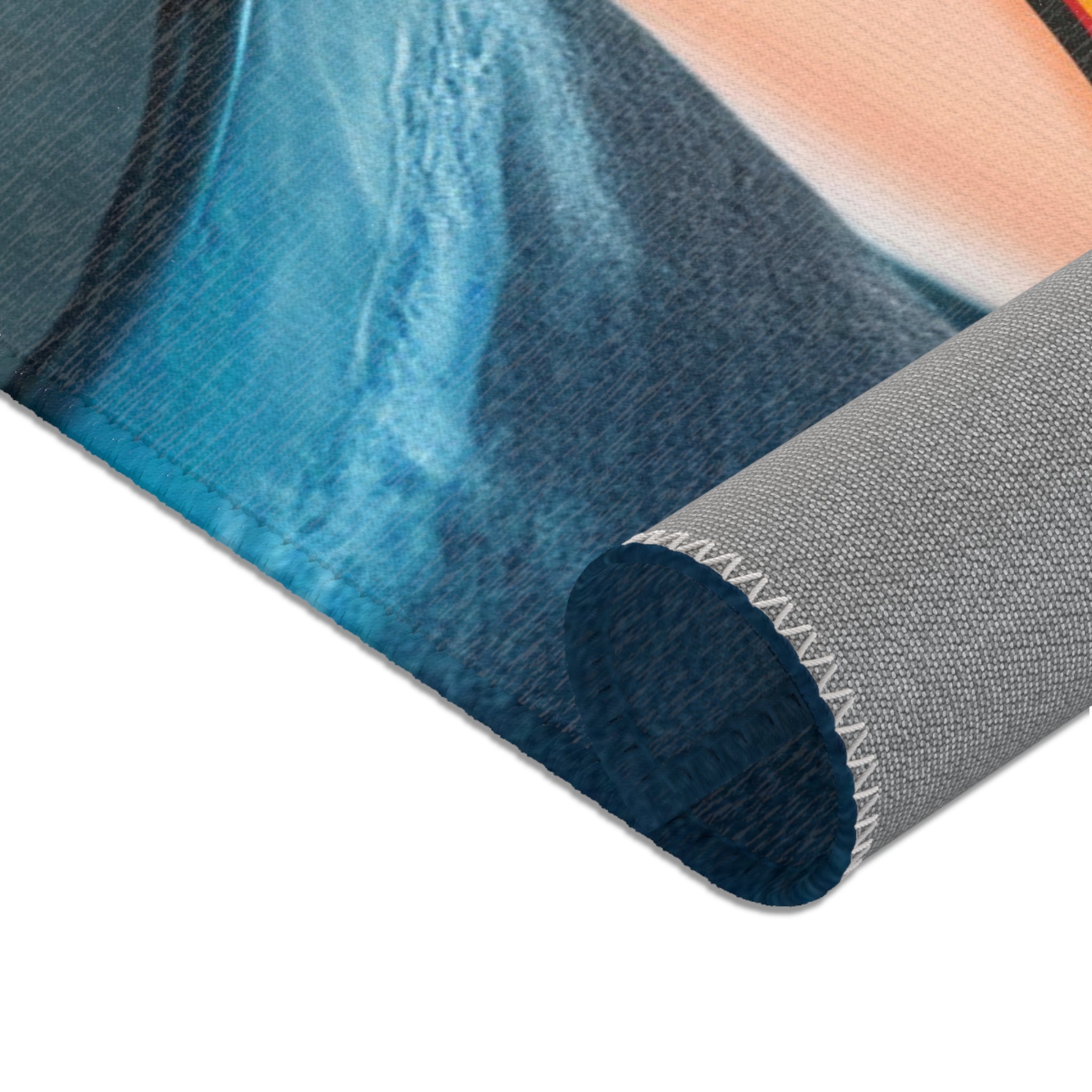 Thrashed Area Rug