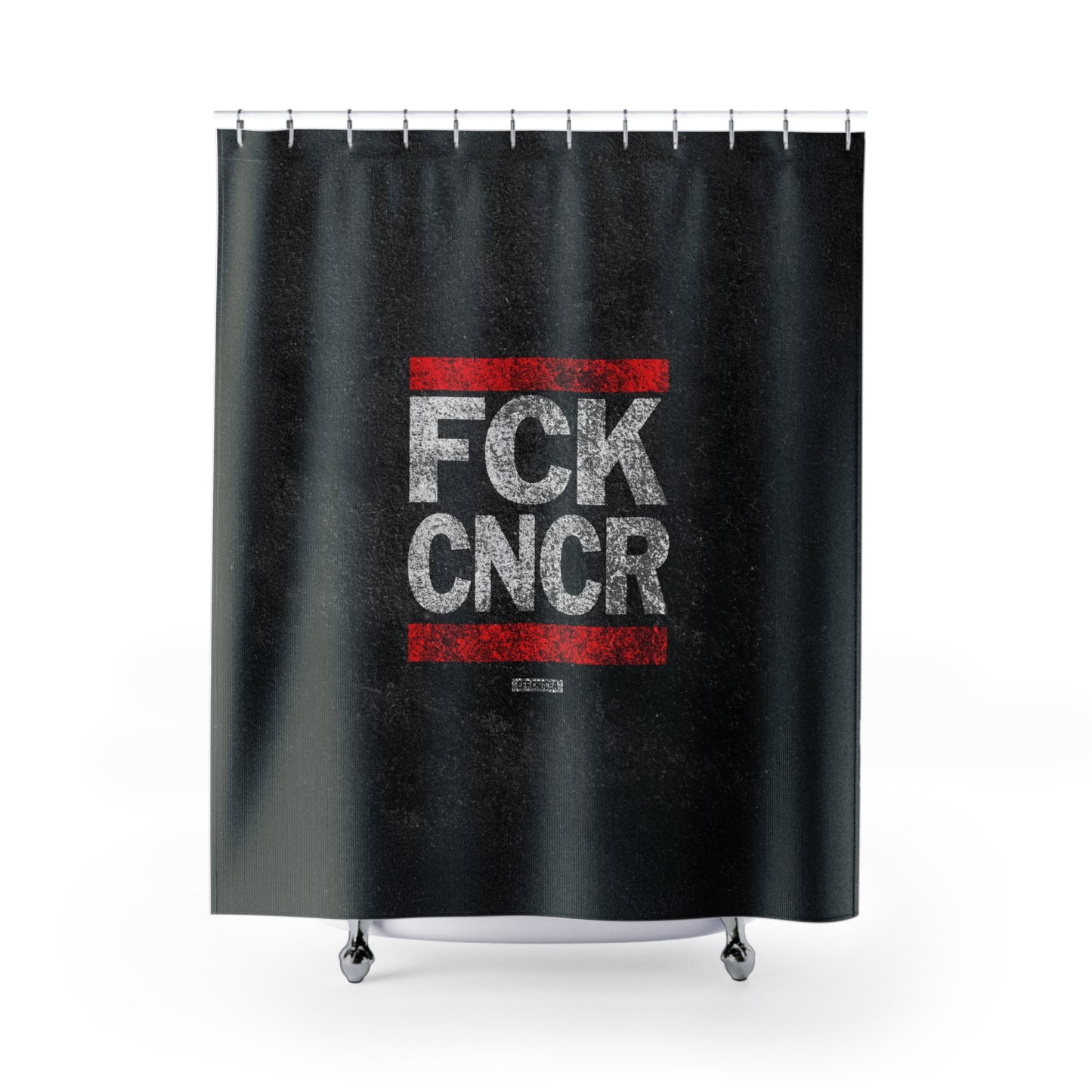 FCK CNCR Shower Curtain