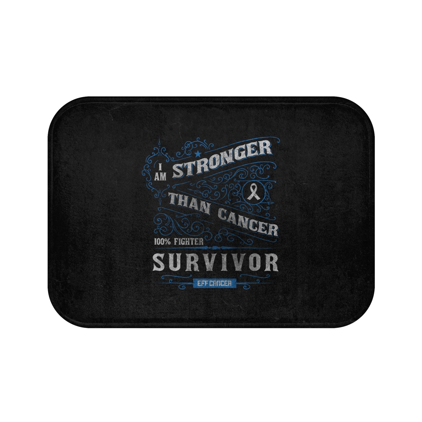 Vintage Stronger Bath Mat