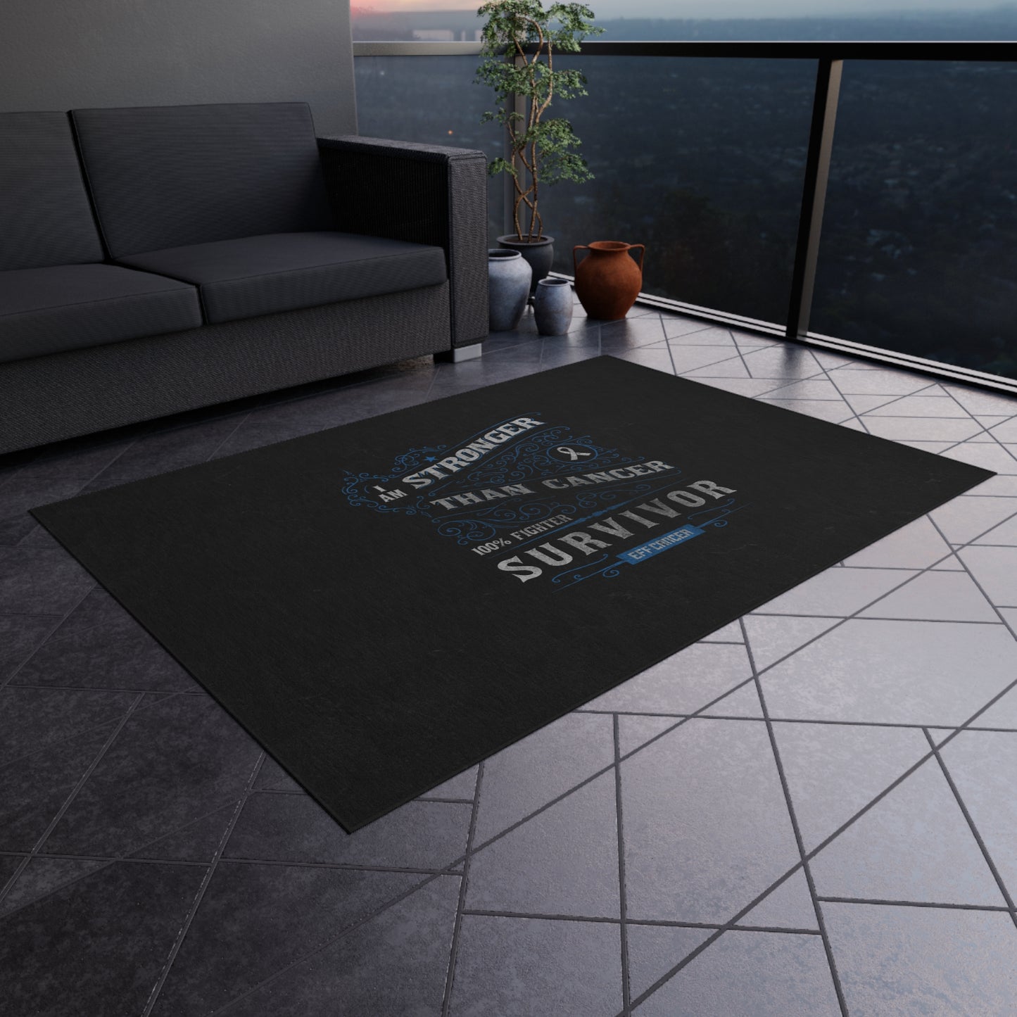 Vintage Stronger Outdoor Rug