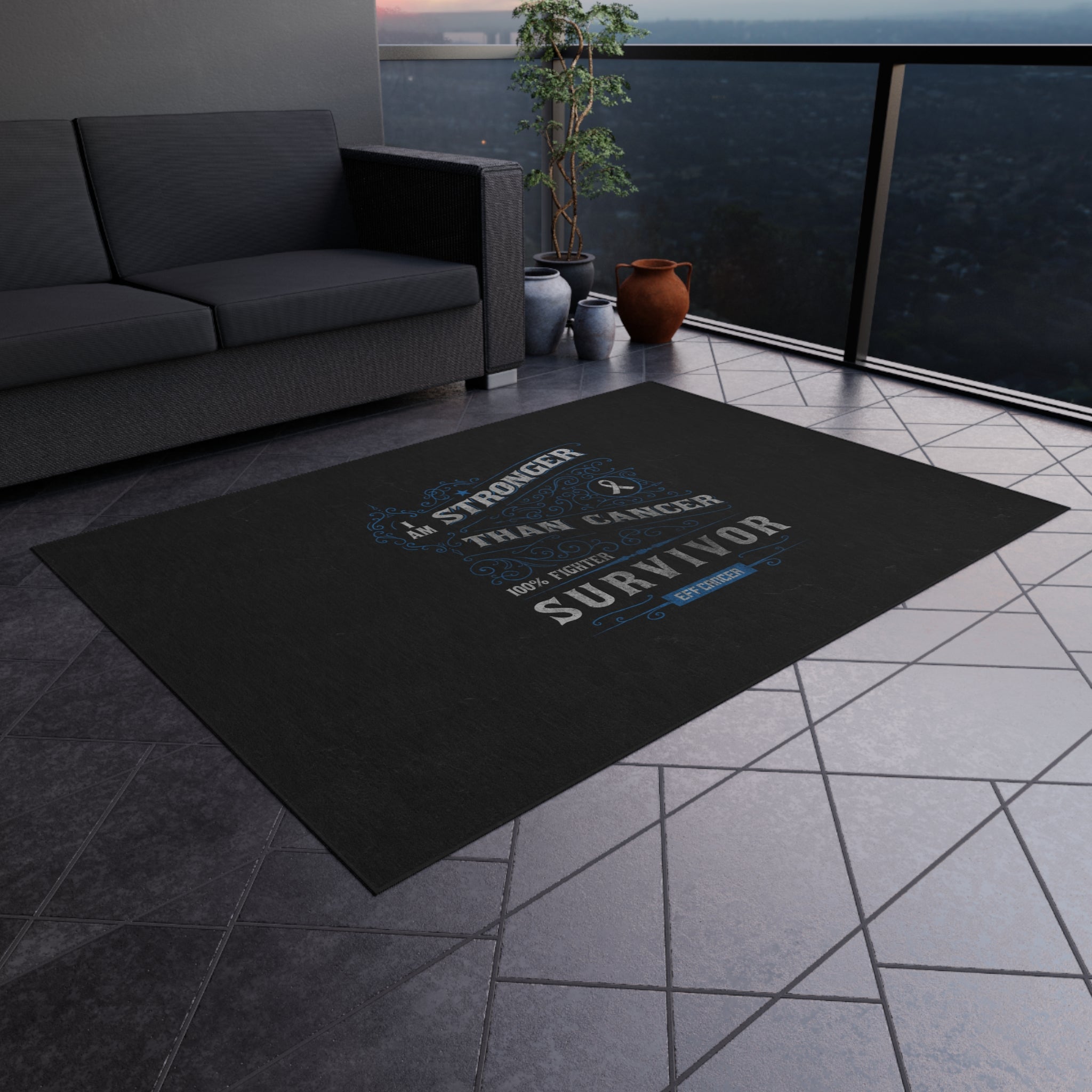 Vintage Stronger Outdoor Rug