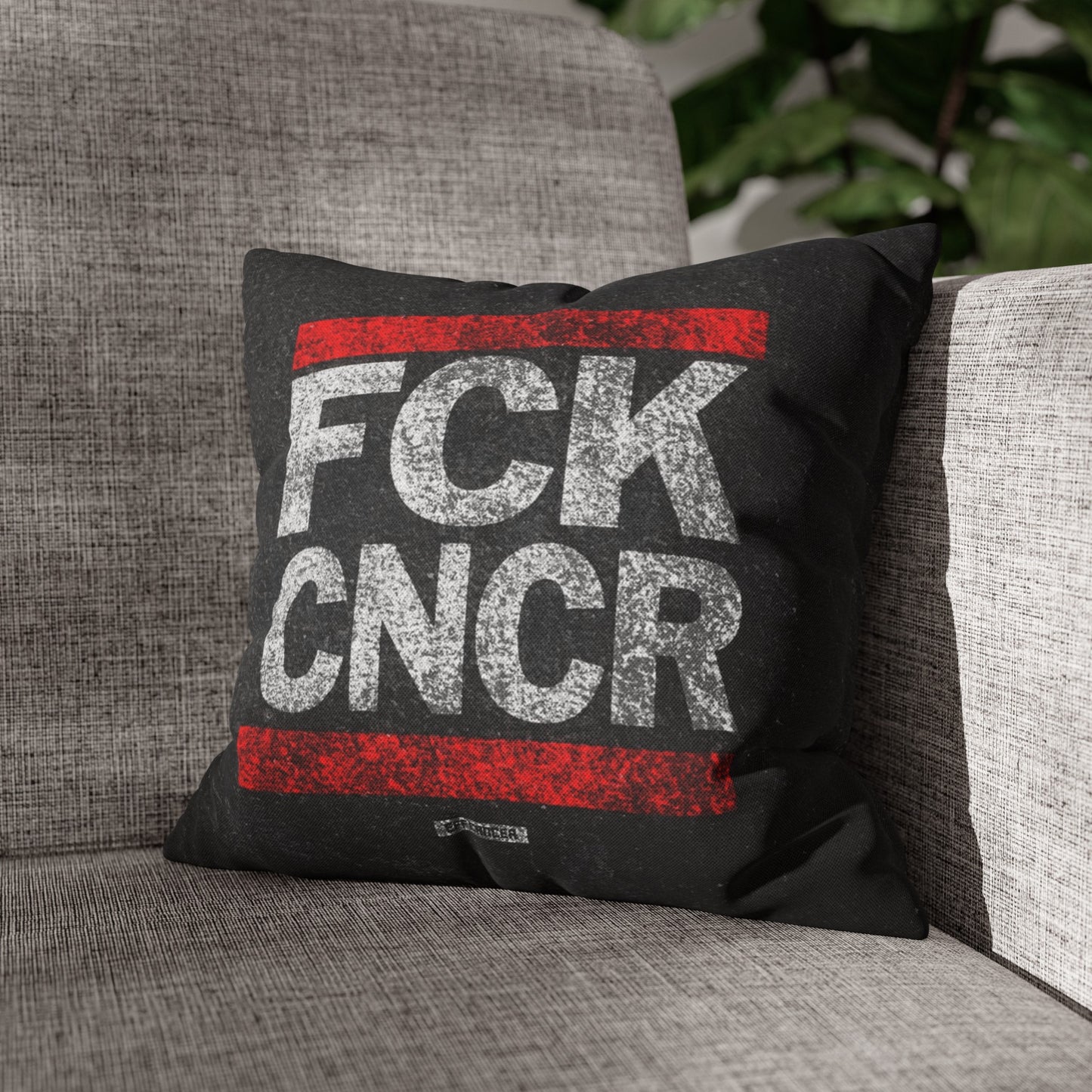 FCK CNCR Pillow Cover