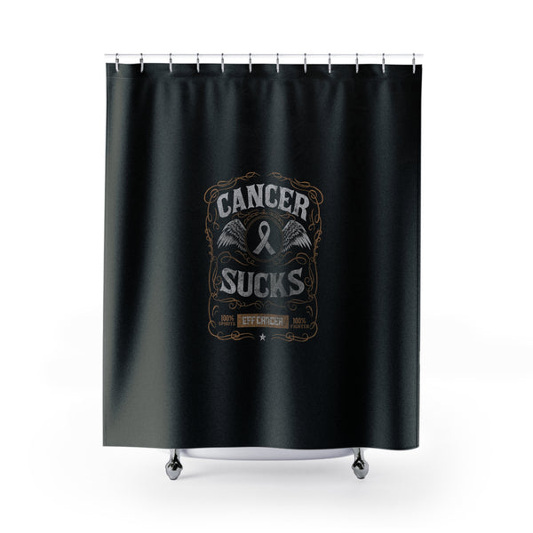 Vintage Sucks Shower Curtain