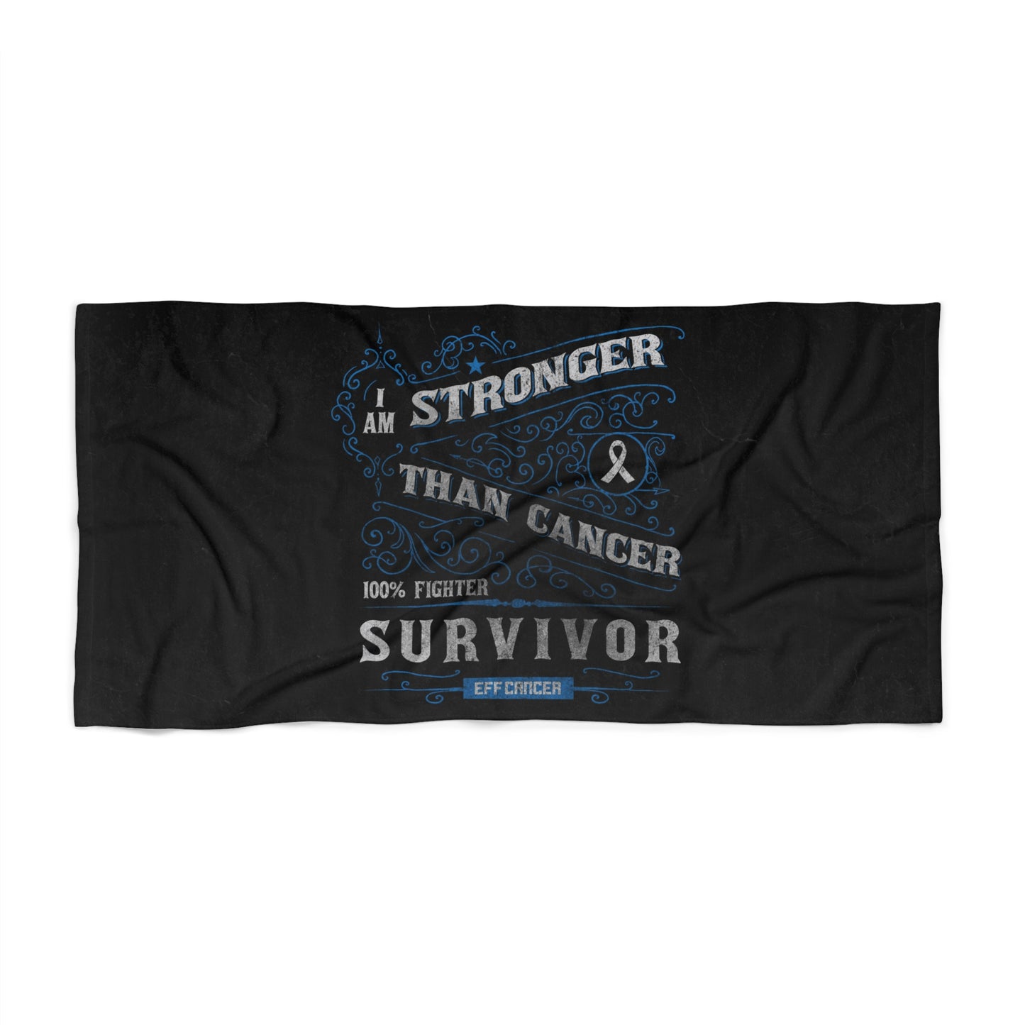 Vintage Stronger Beach Towel