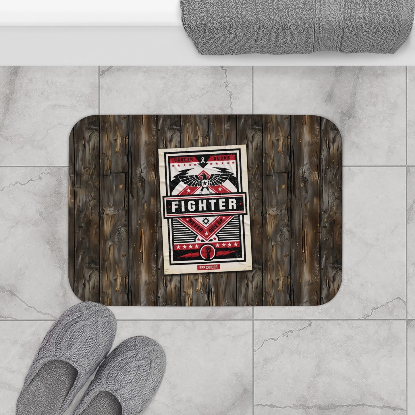 Fighter Street Bath Mat