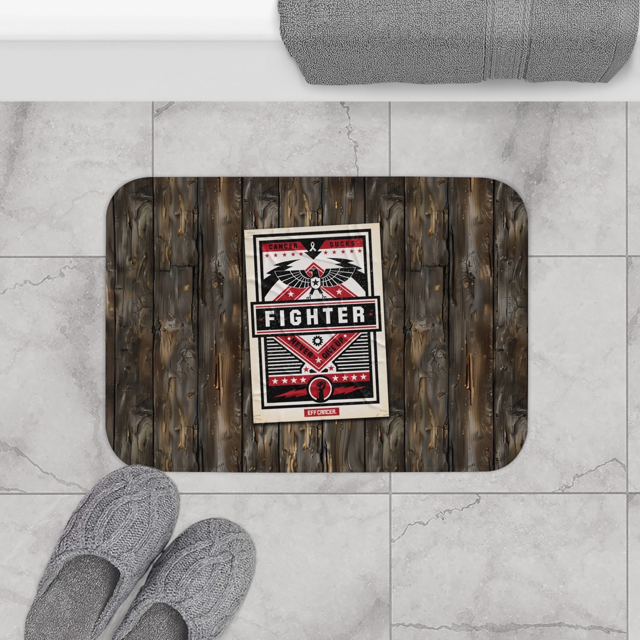 Fighter Street Bath Mat