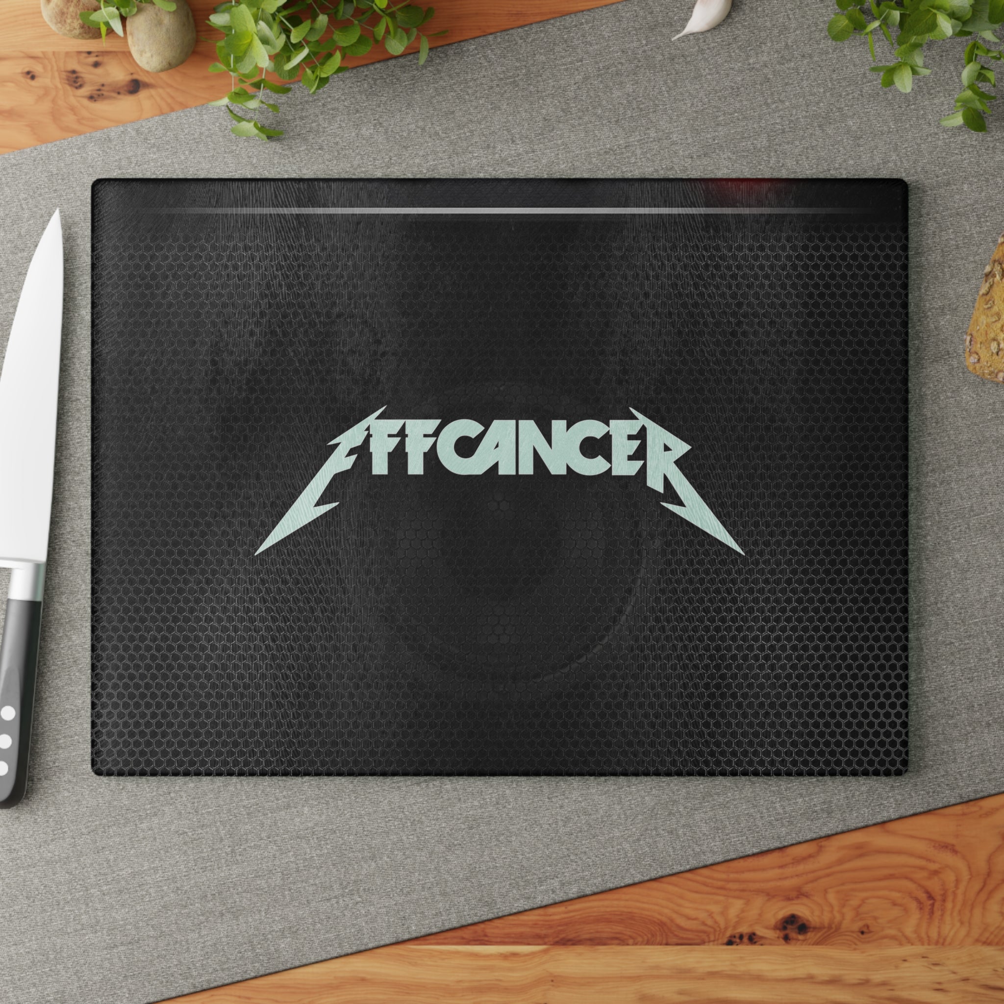 Metal Glass Cutting Board
