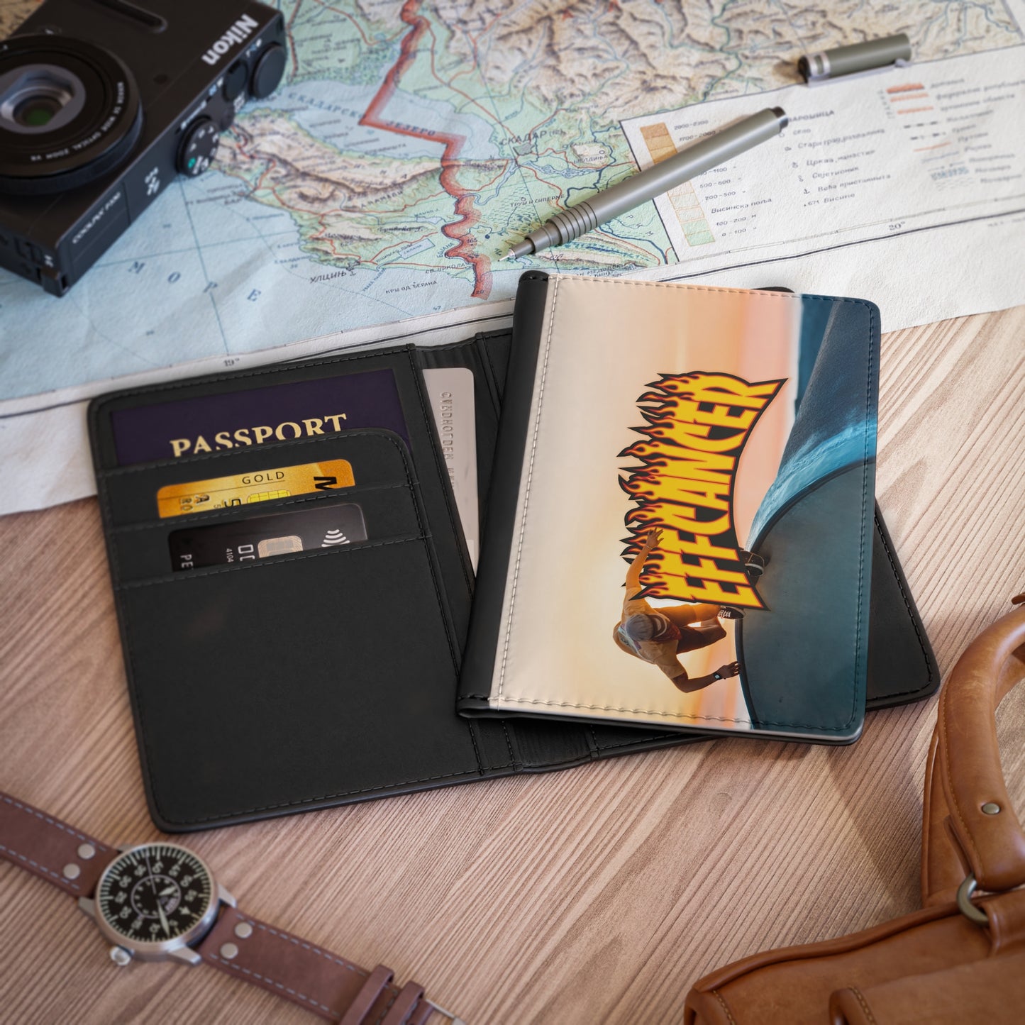 Thrashed Passport Wallet