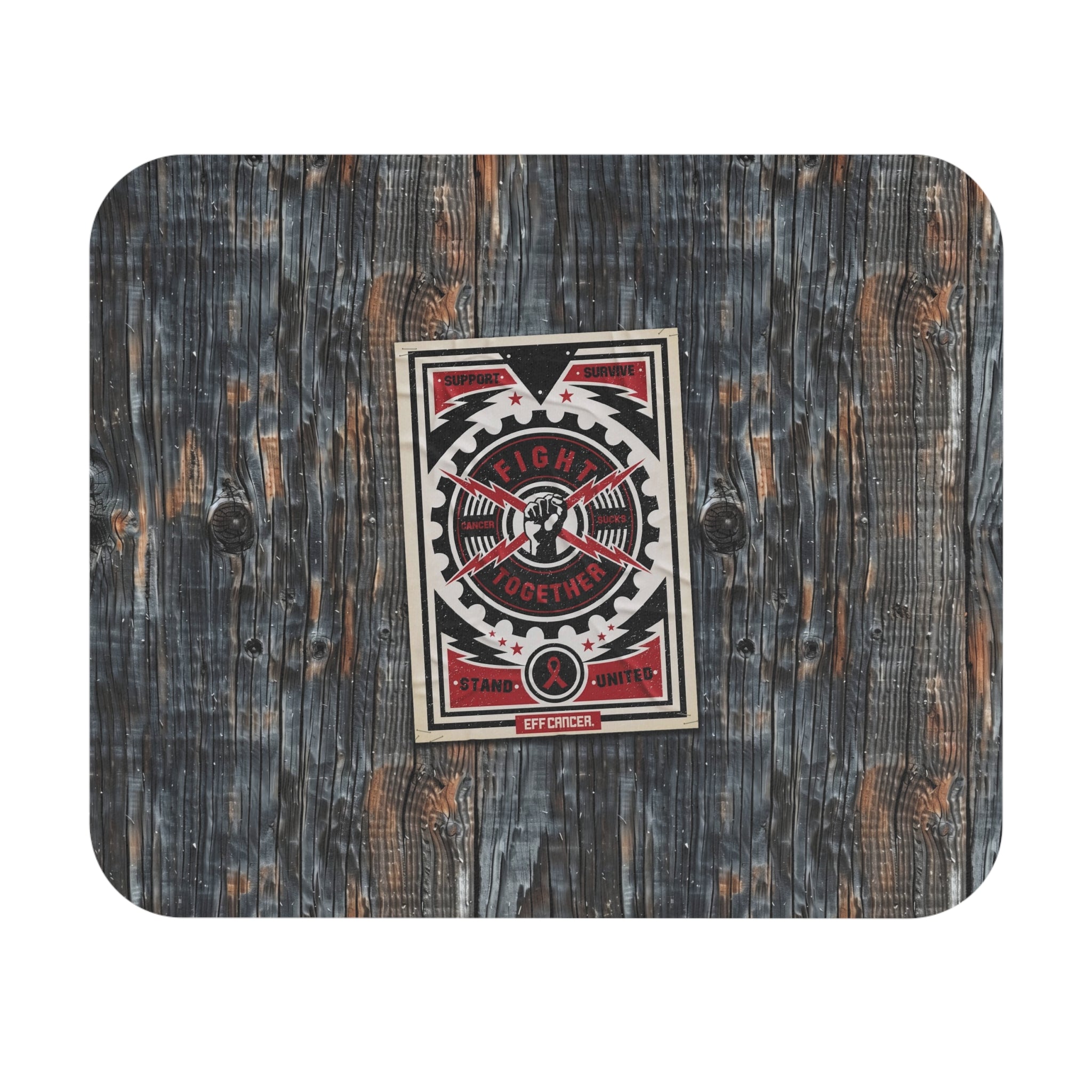 Fight Together Street Mouse Pad