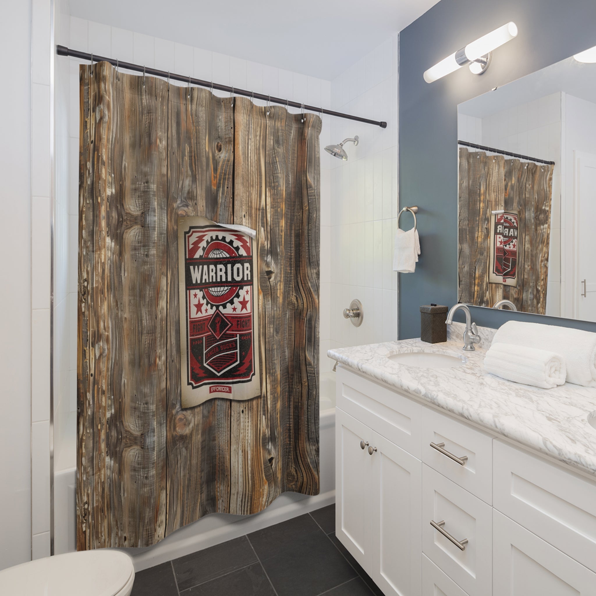 Warrior Street Shower Curtain