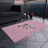 Floral Eff Outdoor Rug