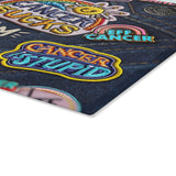 Patchy Glass Cutting Board